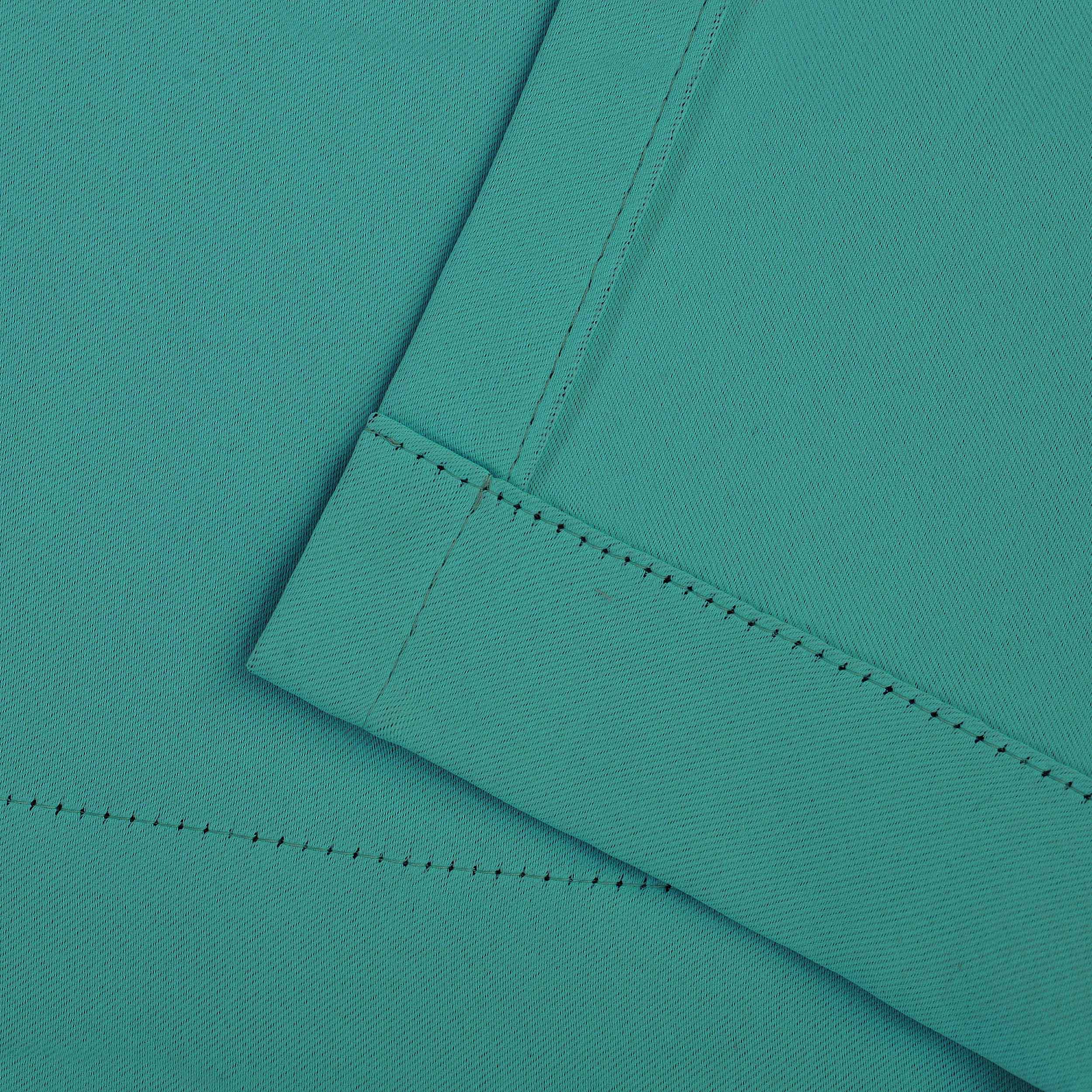 Solid Classic Modern Grommet Blackout Curtain Set - Omnigoodsstore