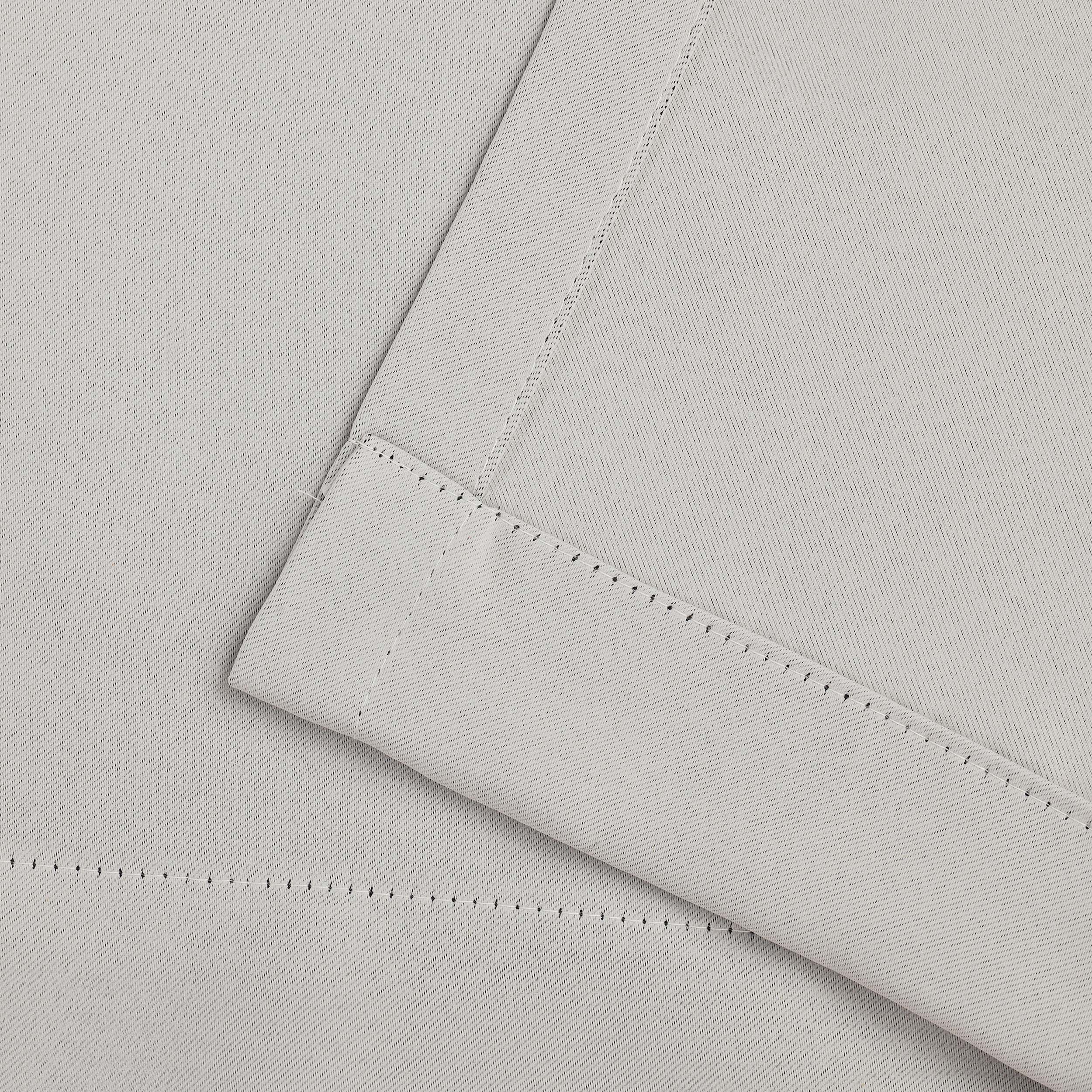 Solid Classic Modern Rod Pocket Blackout Curtain Set - Omnigoodsstore