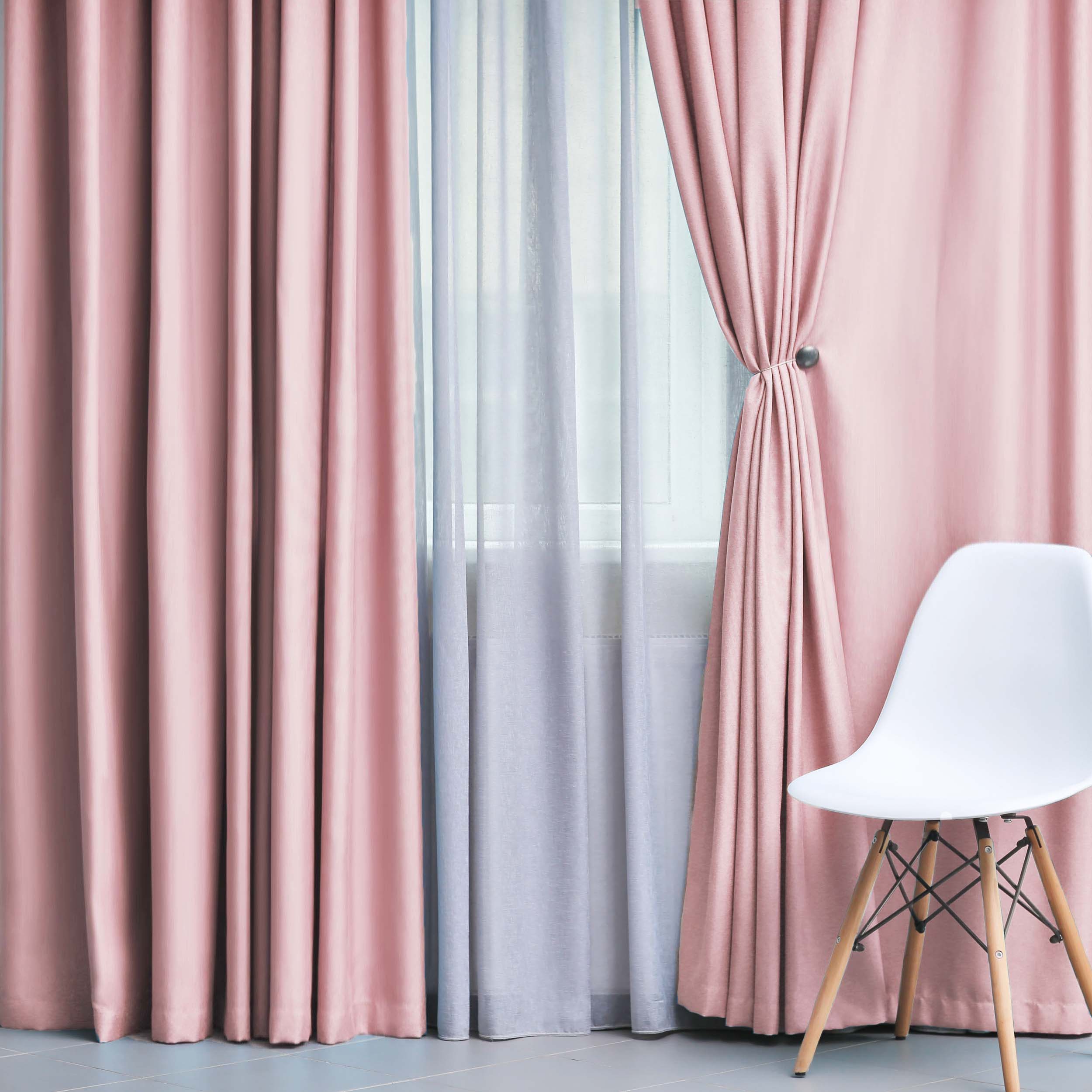 Solid Classic Modern Grommet Blackout Curtain Set - Omnigoodsstore