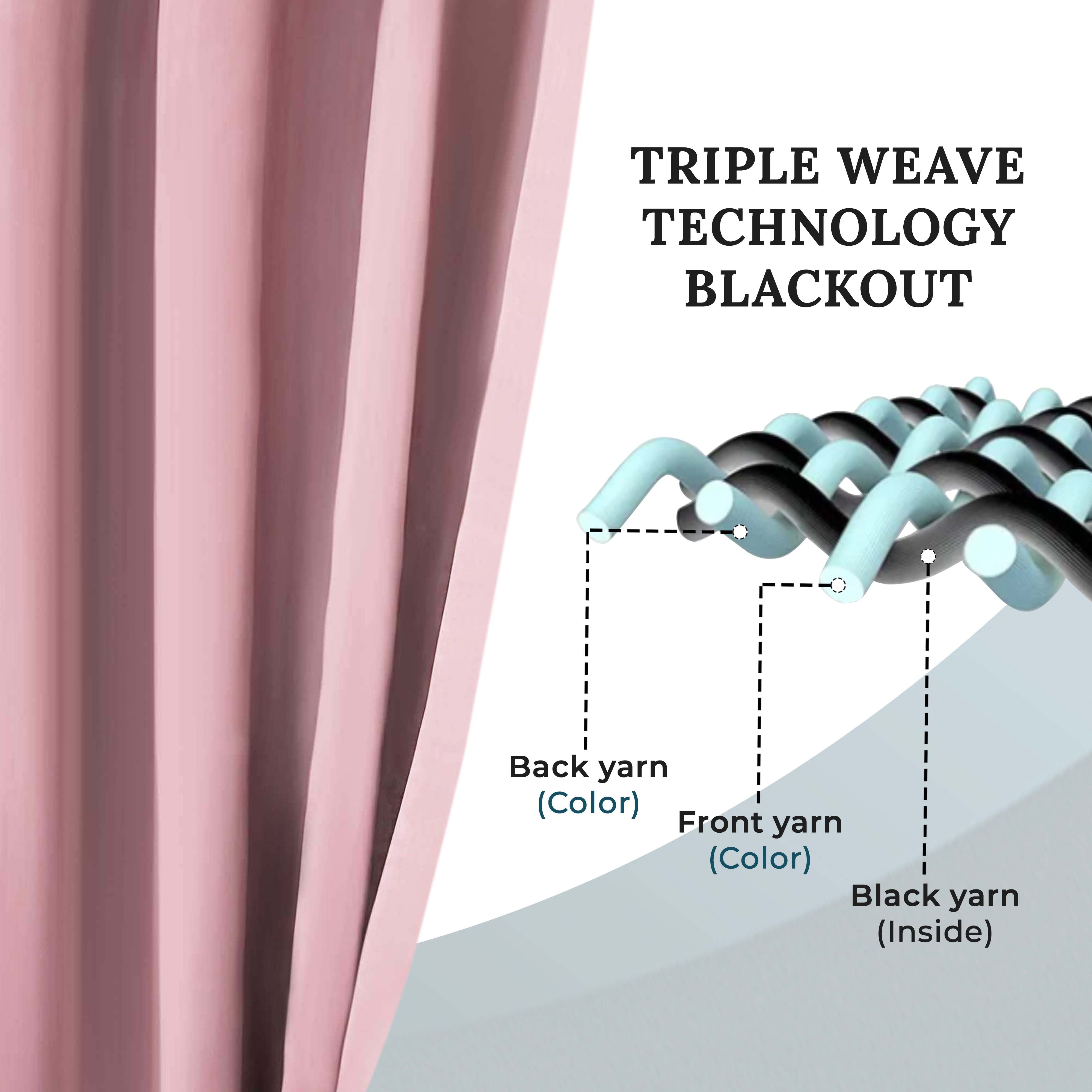 Solid Classic Modern Grommet Blackout Curtain Set - Omnigoodsstore