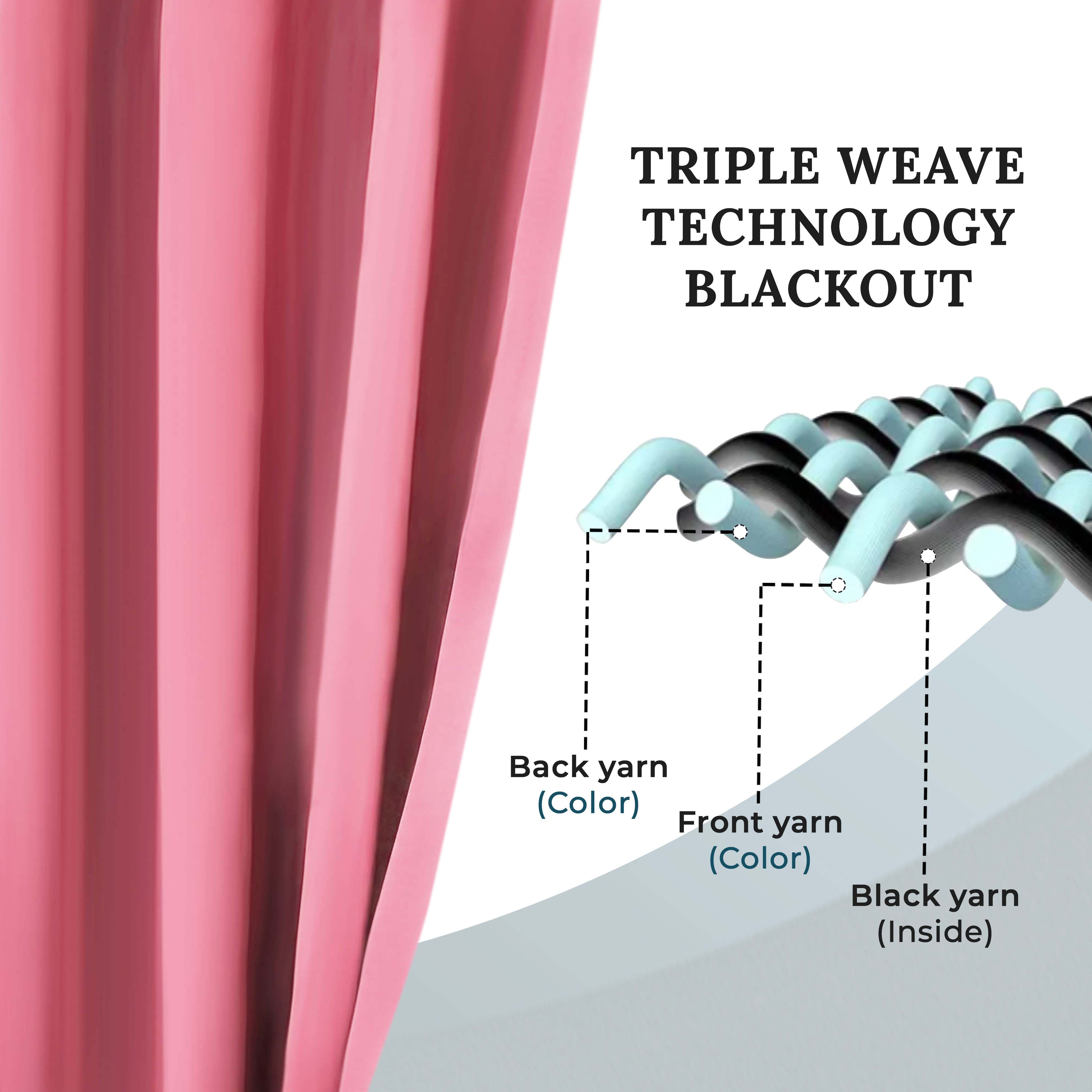 Solid Classic Modern Grommet Blackout Curtain Set - Omnigoodsstore