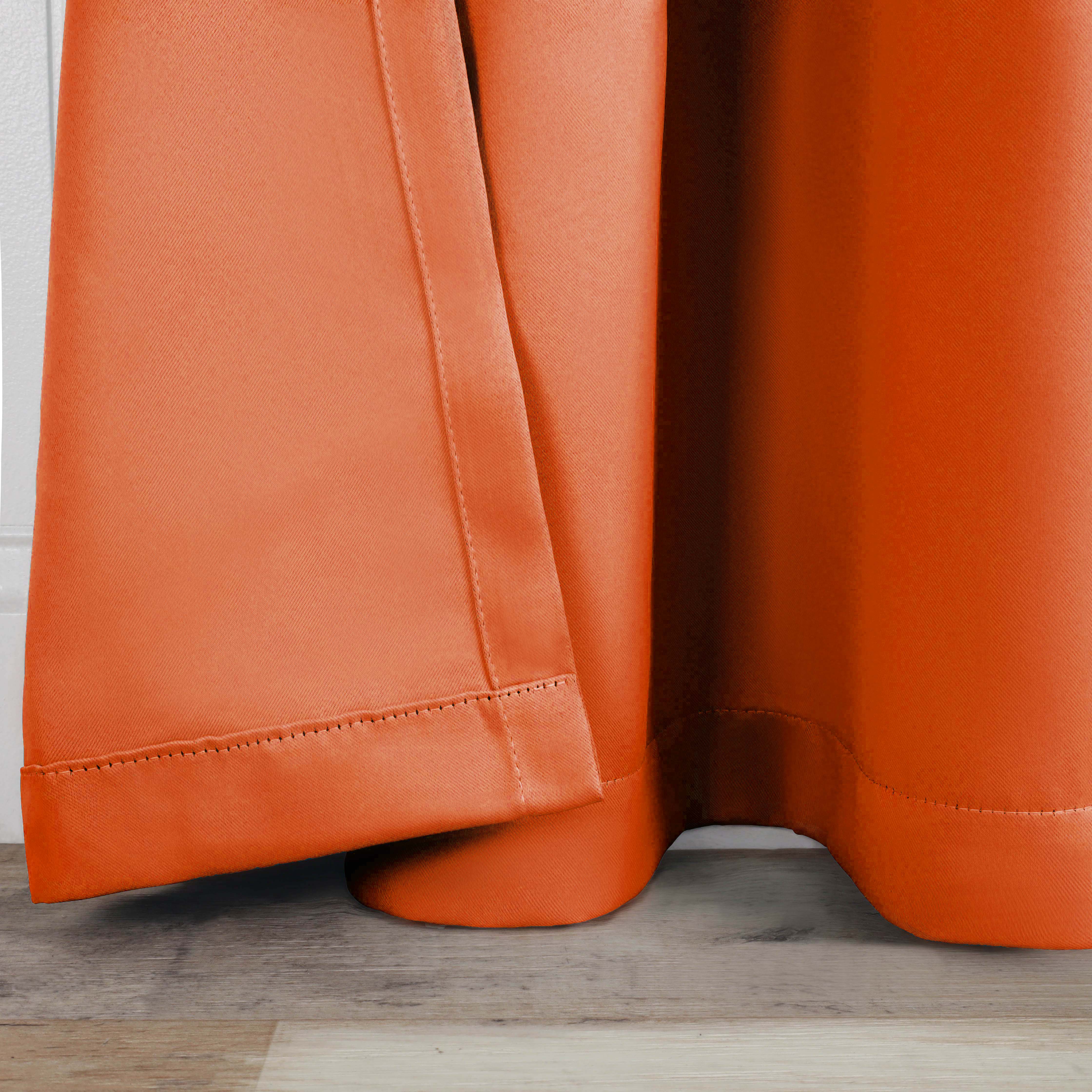 Solid Classic Modern Rod Pocket Blackout Curtain Set - Omnigoodsstore