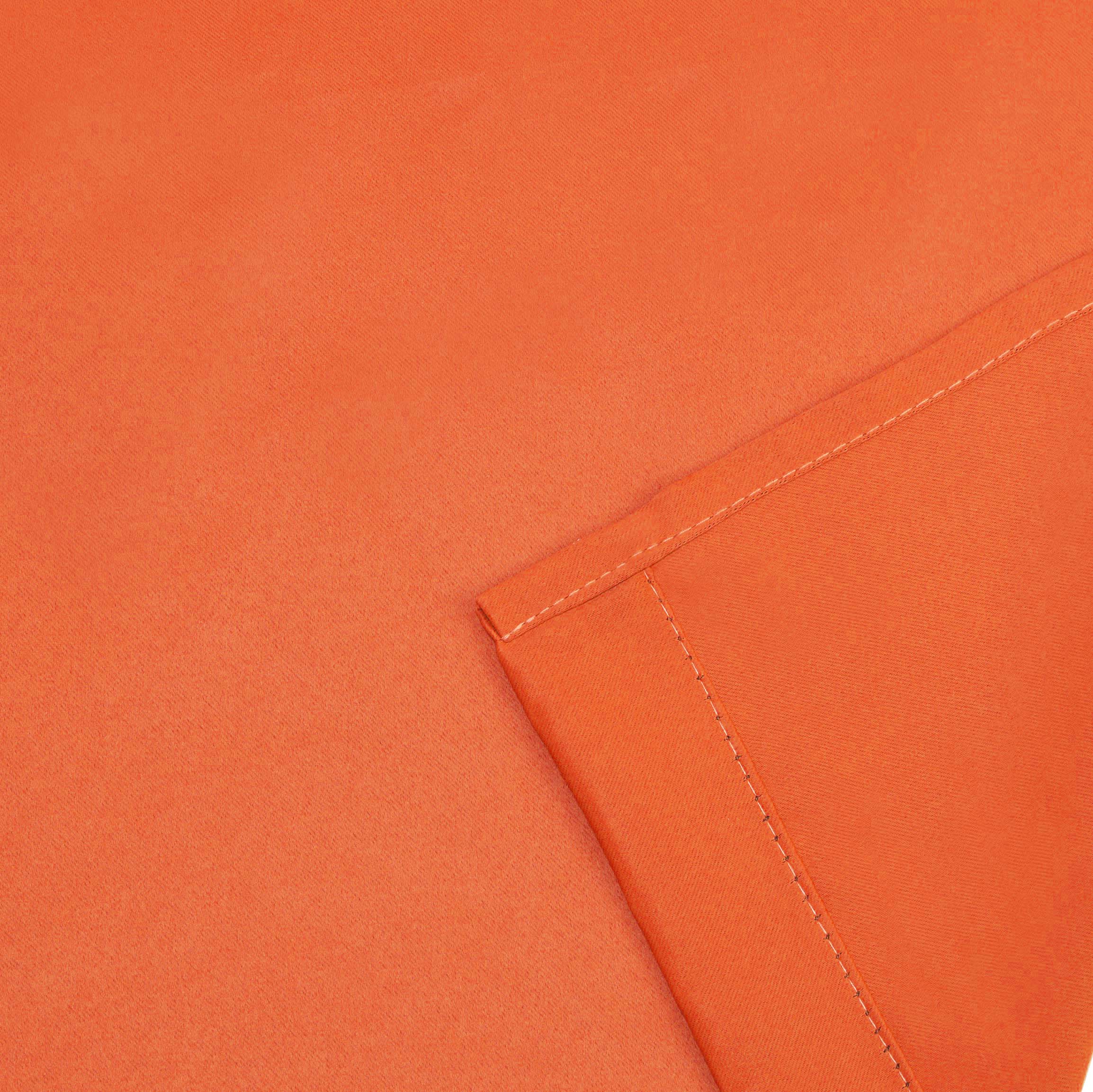 Solid Classic Modern Rod Pocket Blackout Curtain Set - Omnigoodsstore