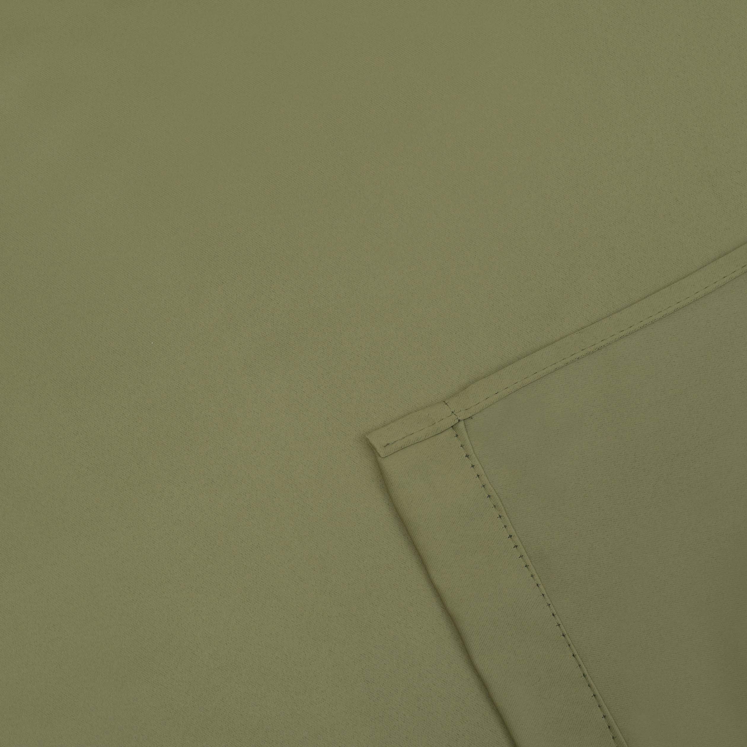 Solid Classic Modern Rod Pocket Blackout Curtain Set - Omnigoodsstore