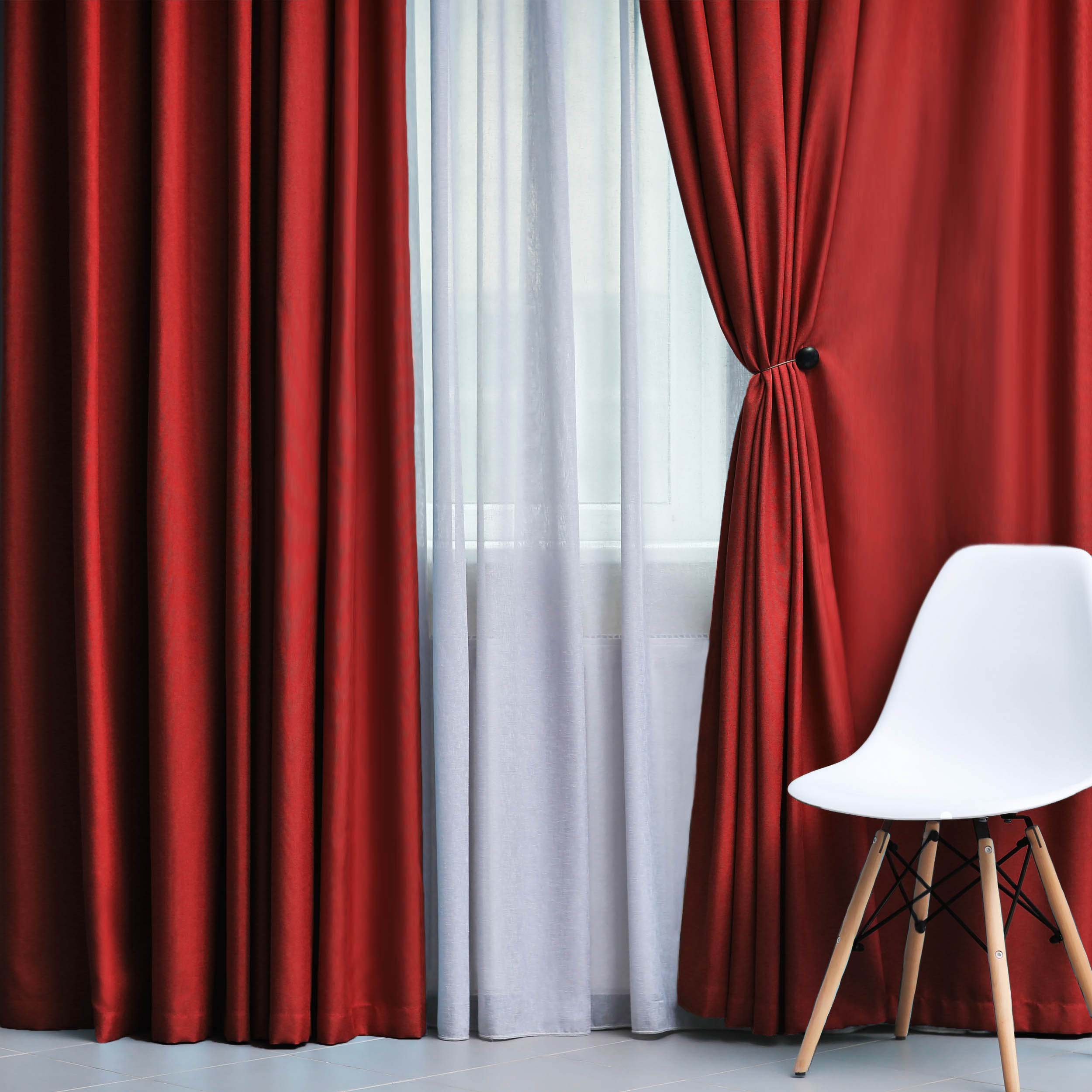 Solid Classic Modern Grommet Blackout Curtain Set - Omnigoodsstore