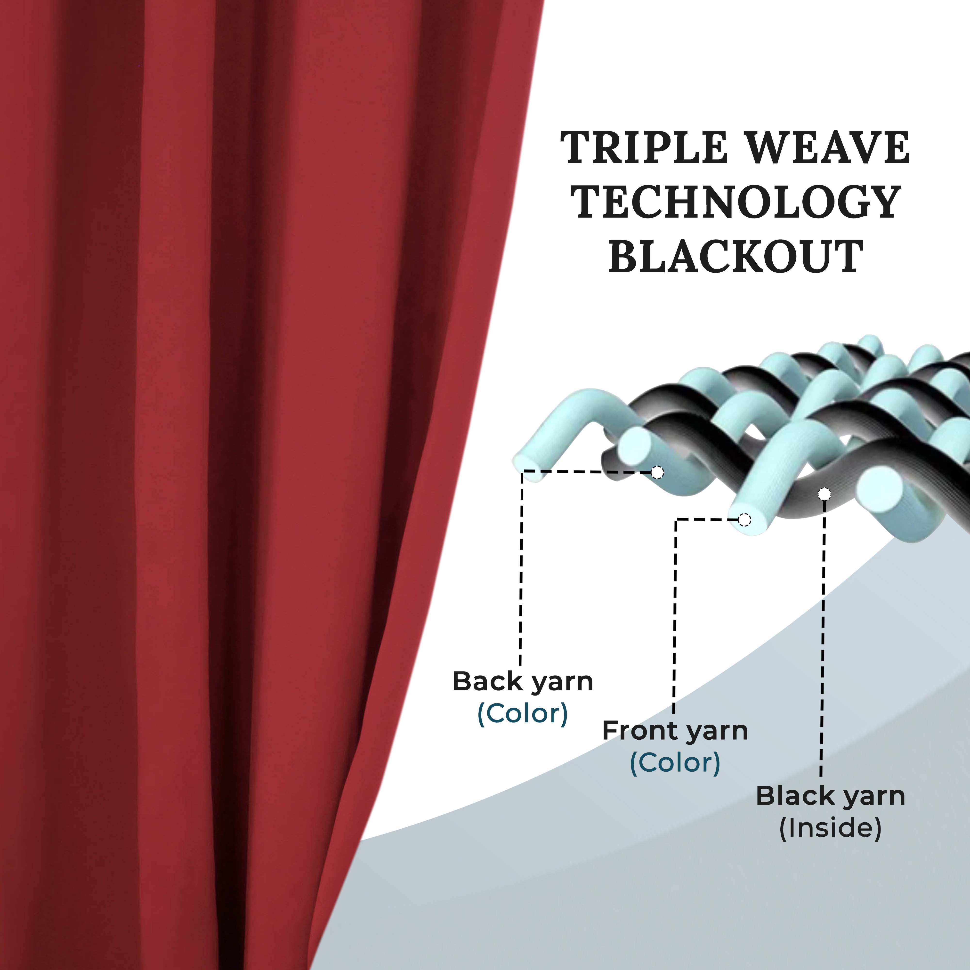 Solid Classic Modern Grommet Blackout Curtain Set - Omnigoodsstore