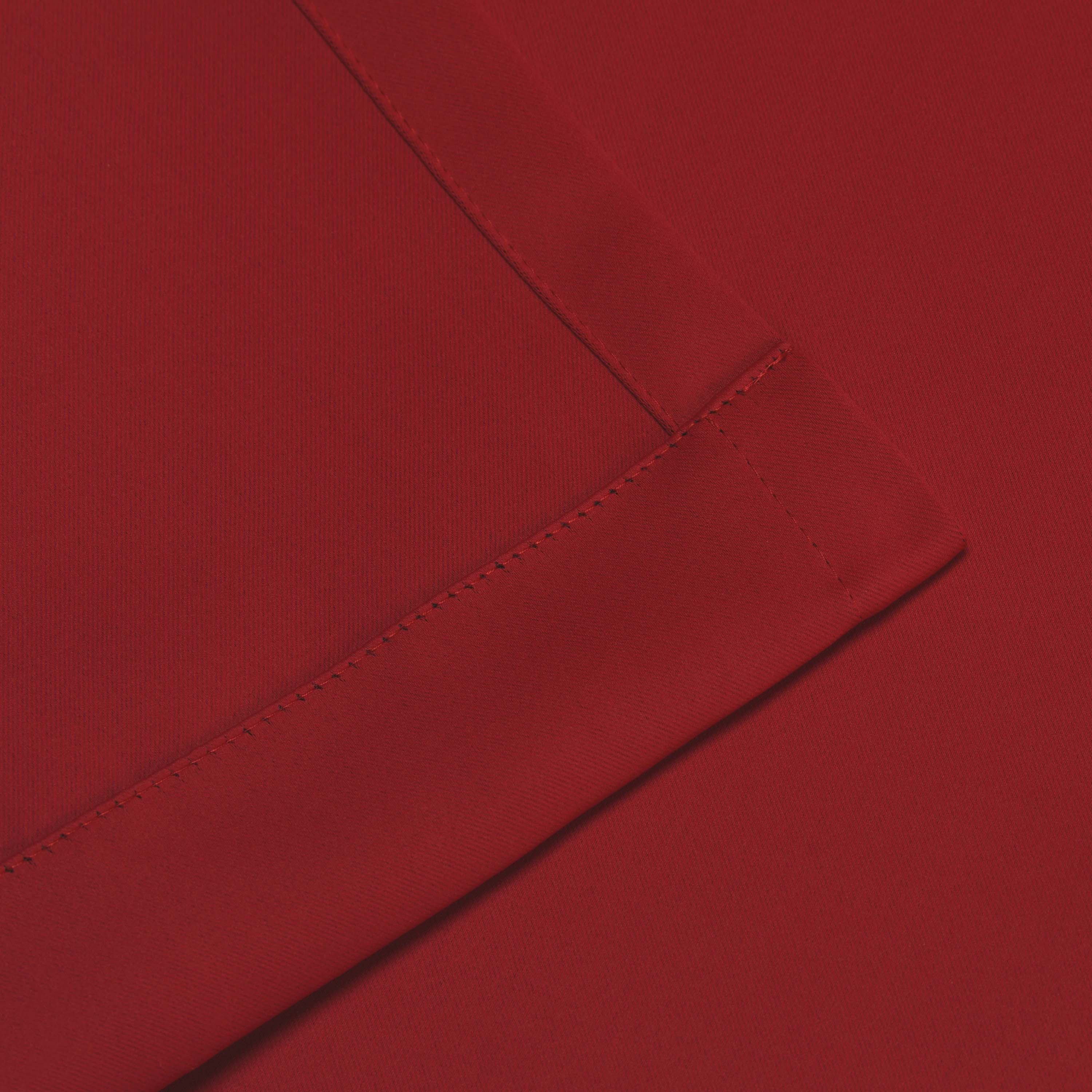 Solid Classic Modern Rod Pocket Blackout Curtain Set - Omnigoodsstore