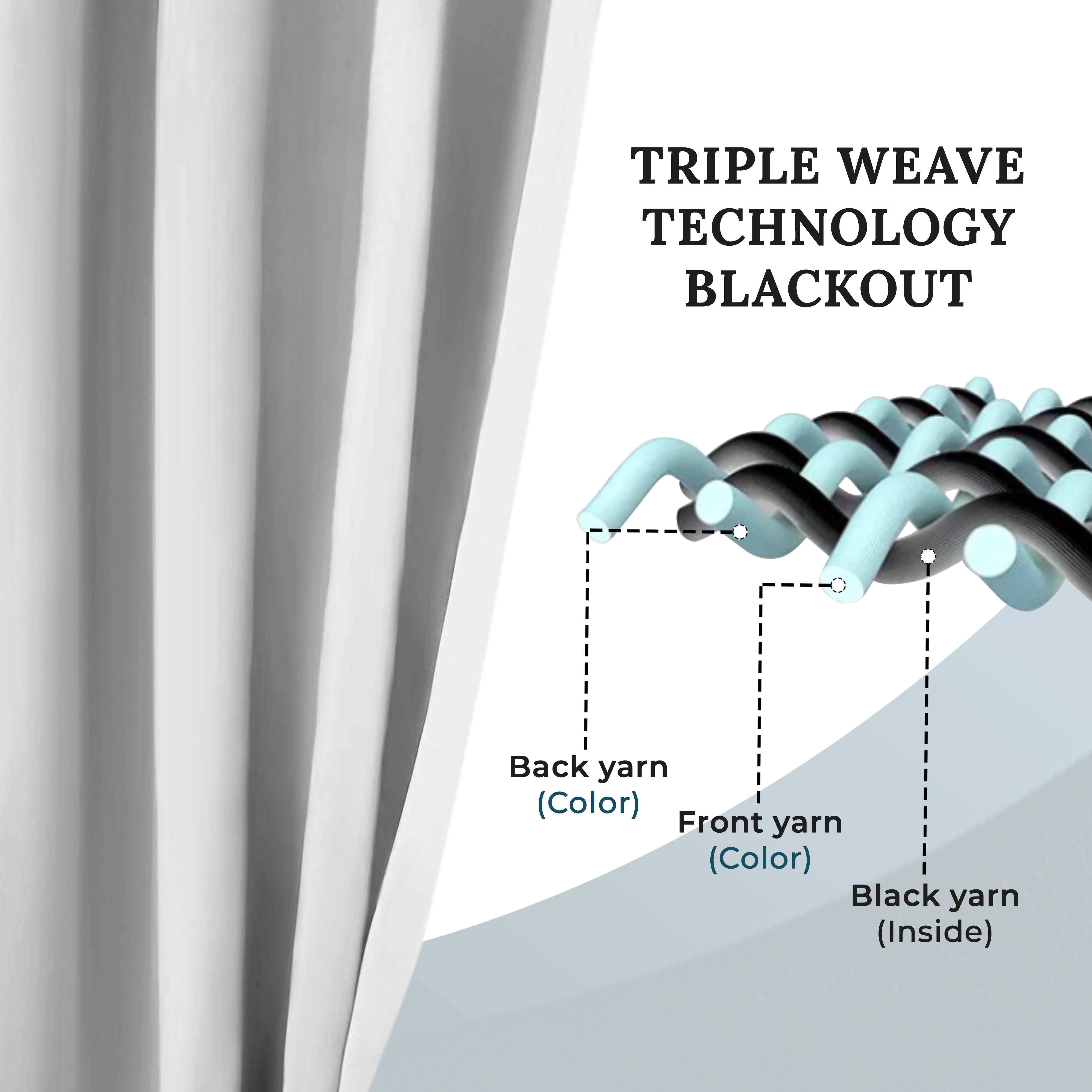 Solid Classic Modern Grommet Blackout Curtain Set - Omnigoodsstore