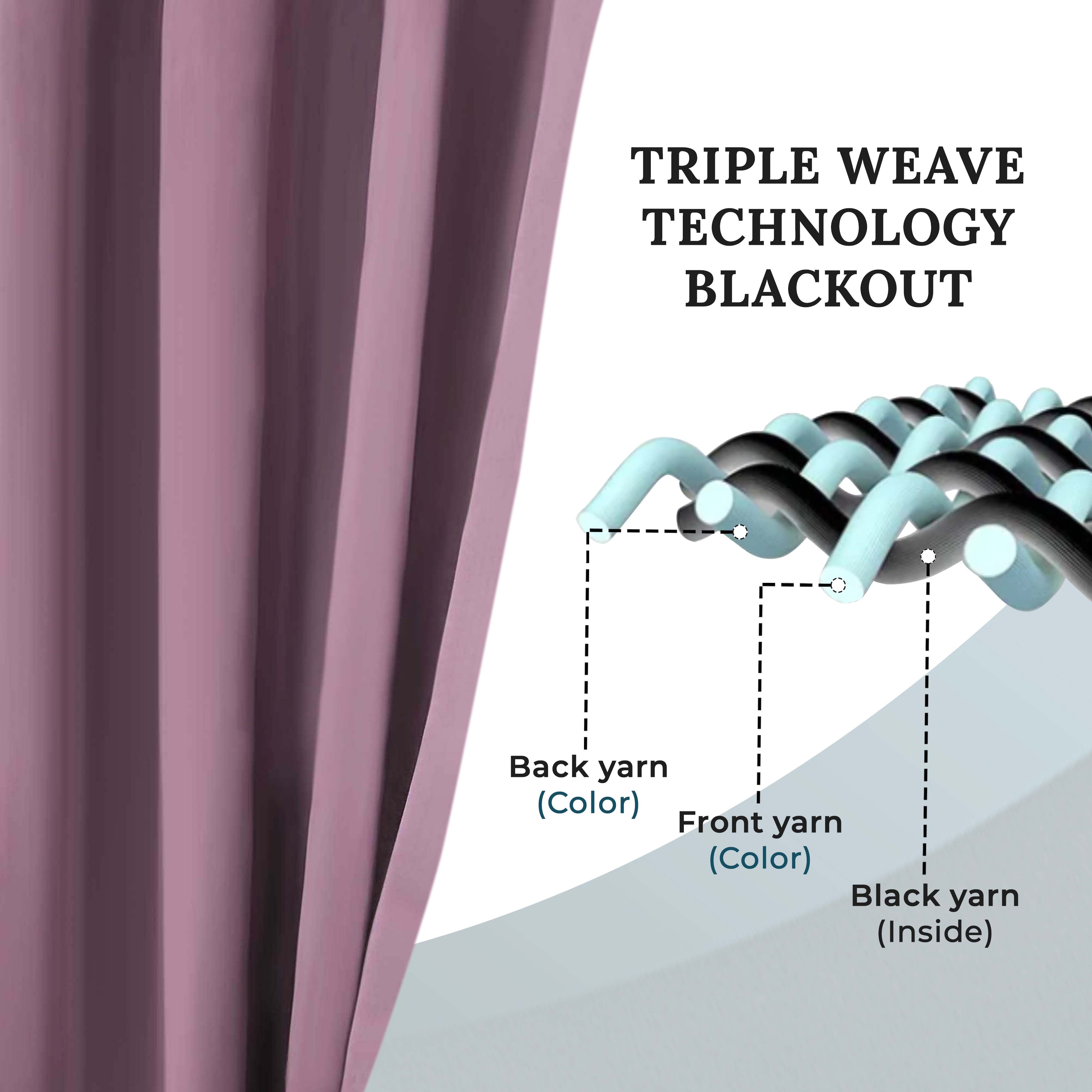 Solid Classic Modern Grommet Blackout Curtain Set - Omnigoodsstore