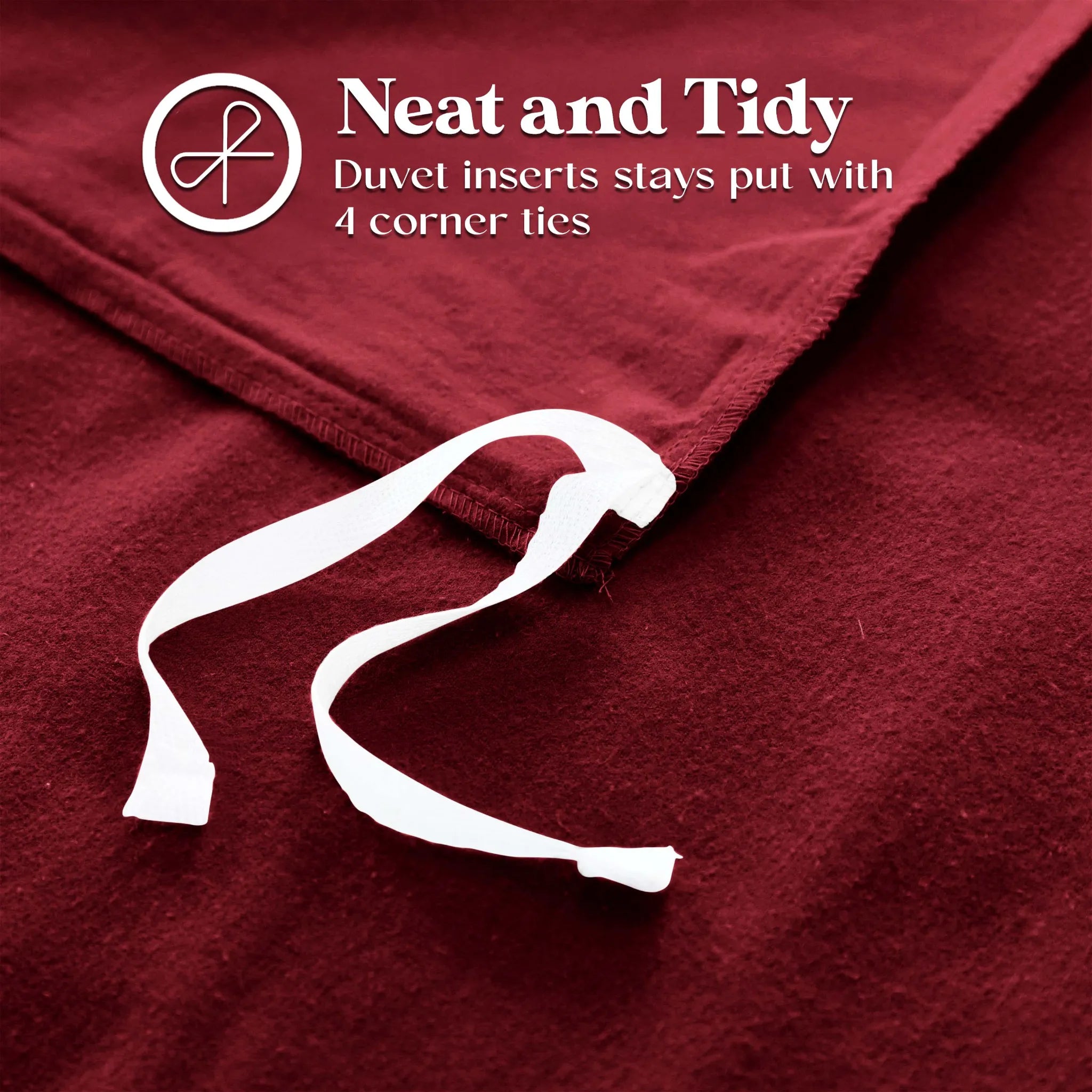 Solid Cotton Flannel Duvet Cover Set