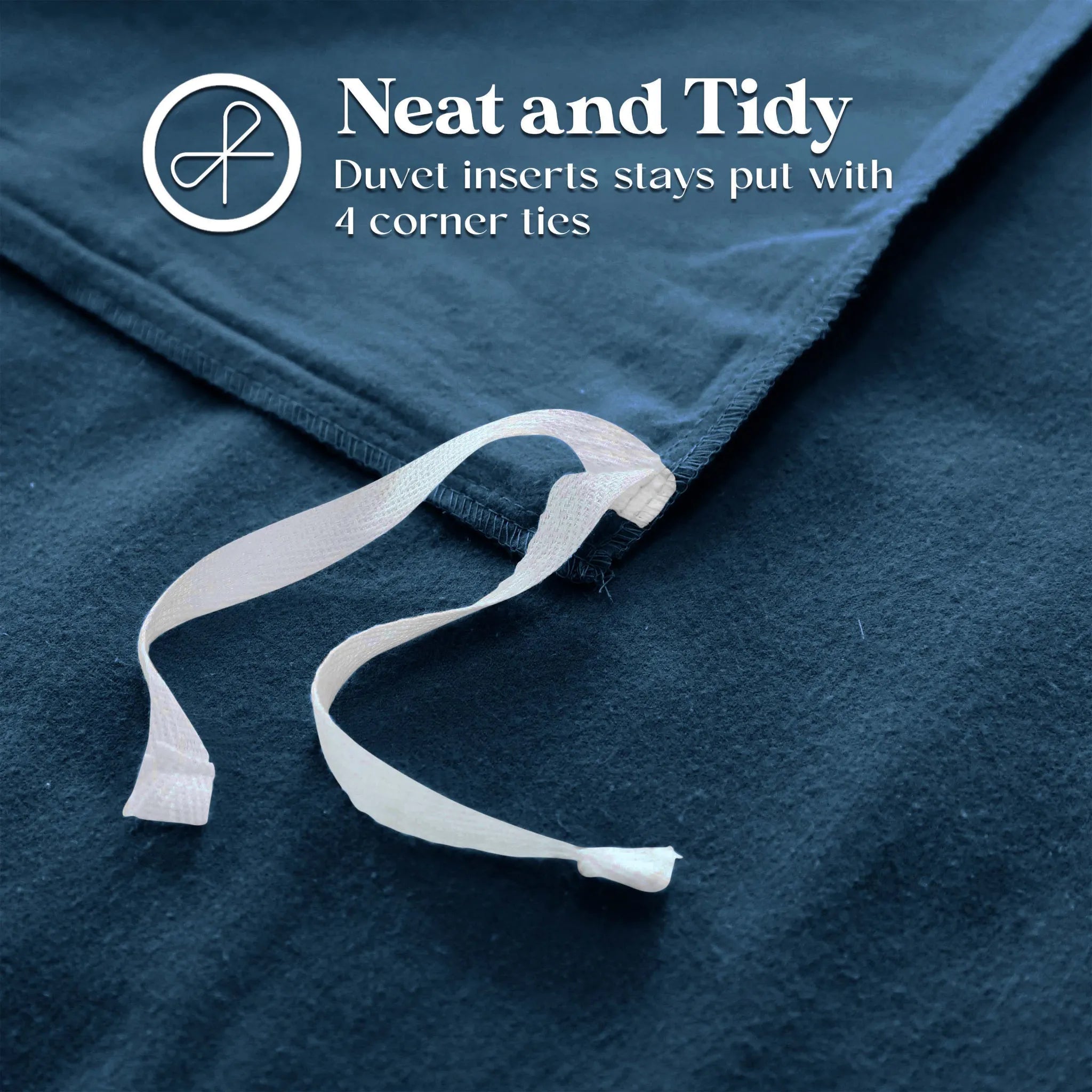 Solid Cotton Flannel Duvet Cover Set