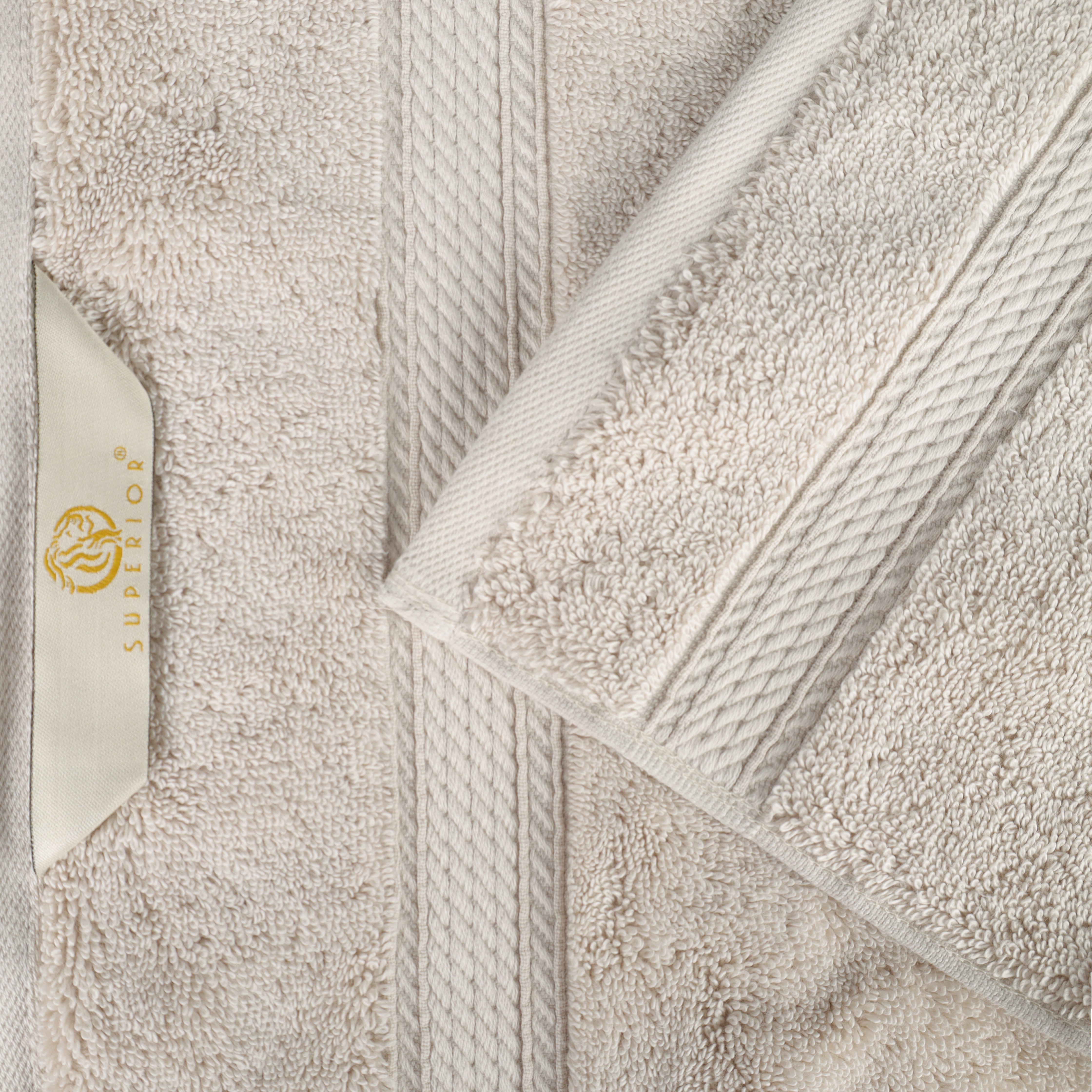 Egyptian Cotton Pile Plush Heavyweight Soft 4 Piece Bath Towel Set - Omnigoodsstore