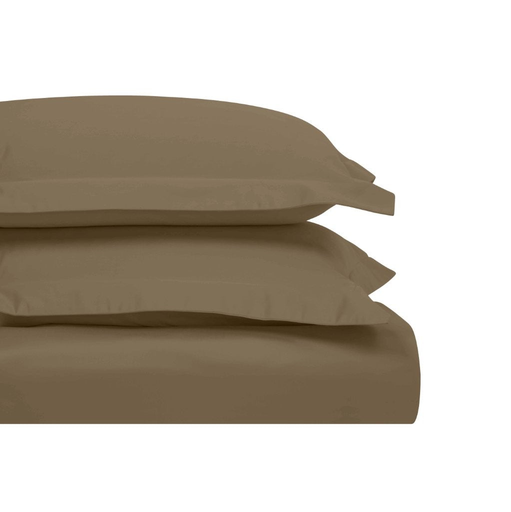 1200 Thread Count Egyptian Solid Cotton Duvet Cover Set - Omnigoodsstore