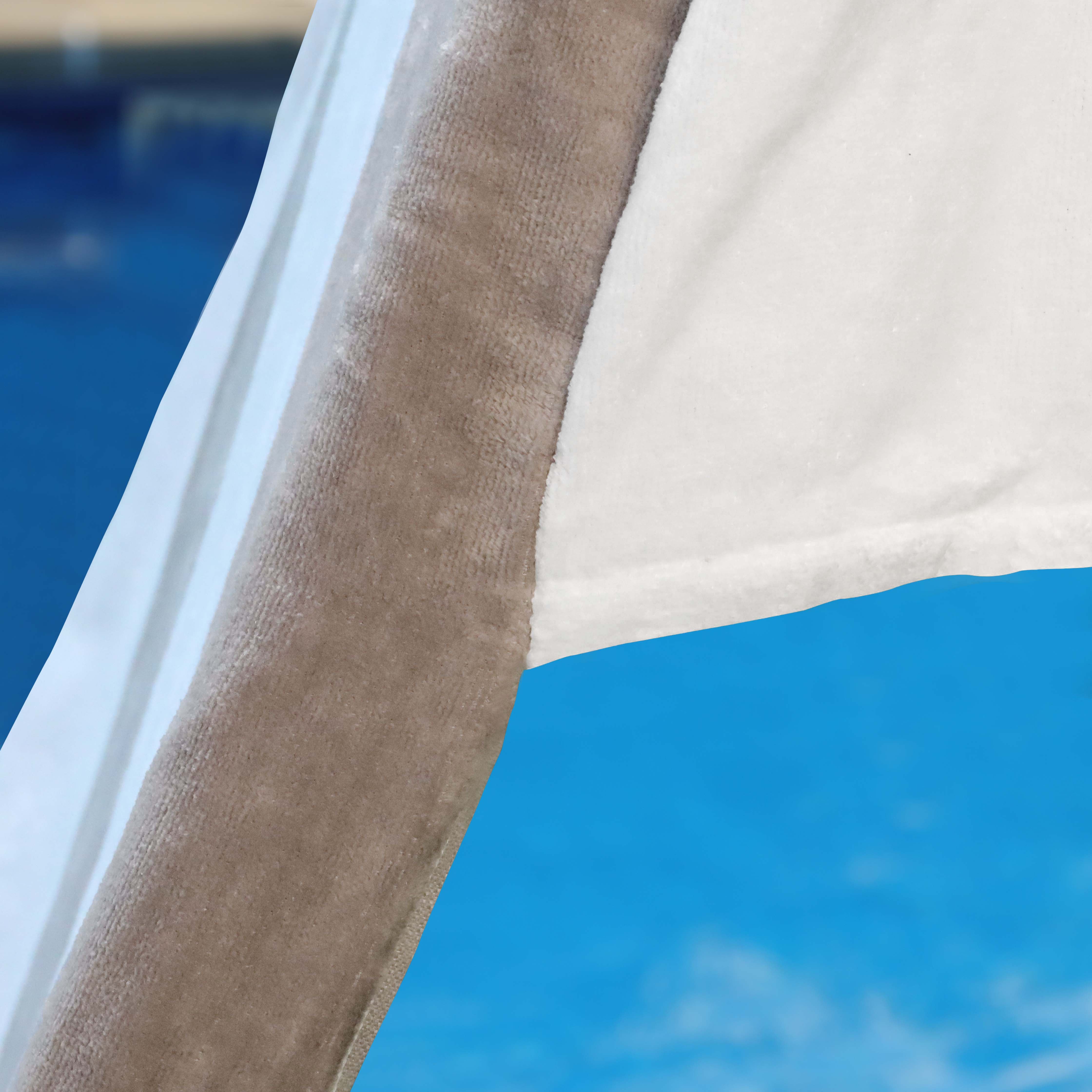 Cabana Striped Cotton Standard Size Towel / Chaise Lounge Chair Cover - Omnigoodsstore