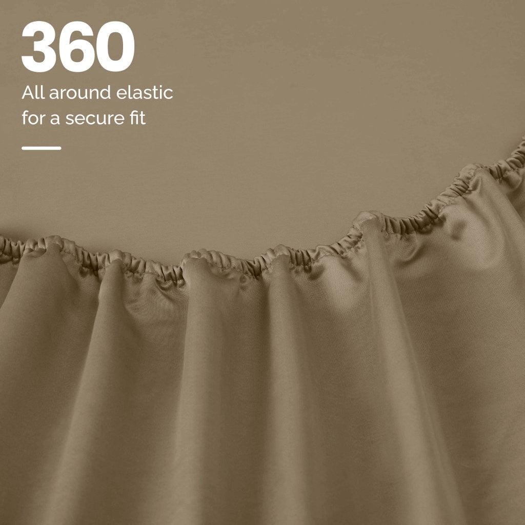 1200 Thread Count Egyptian Cotton Deep Pocket Sheet Set - Omnigoodsstore