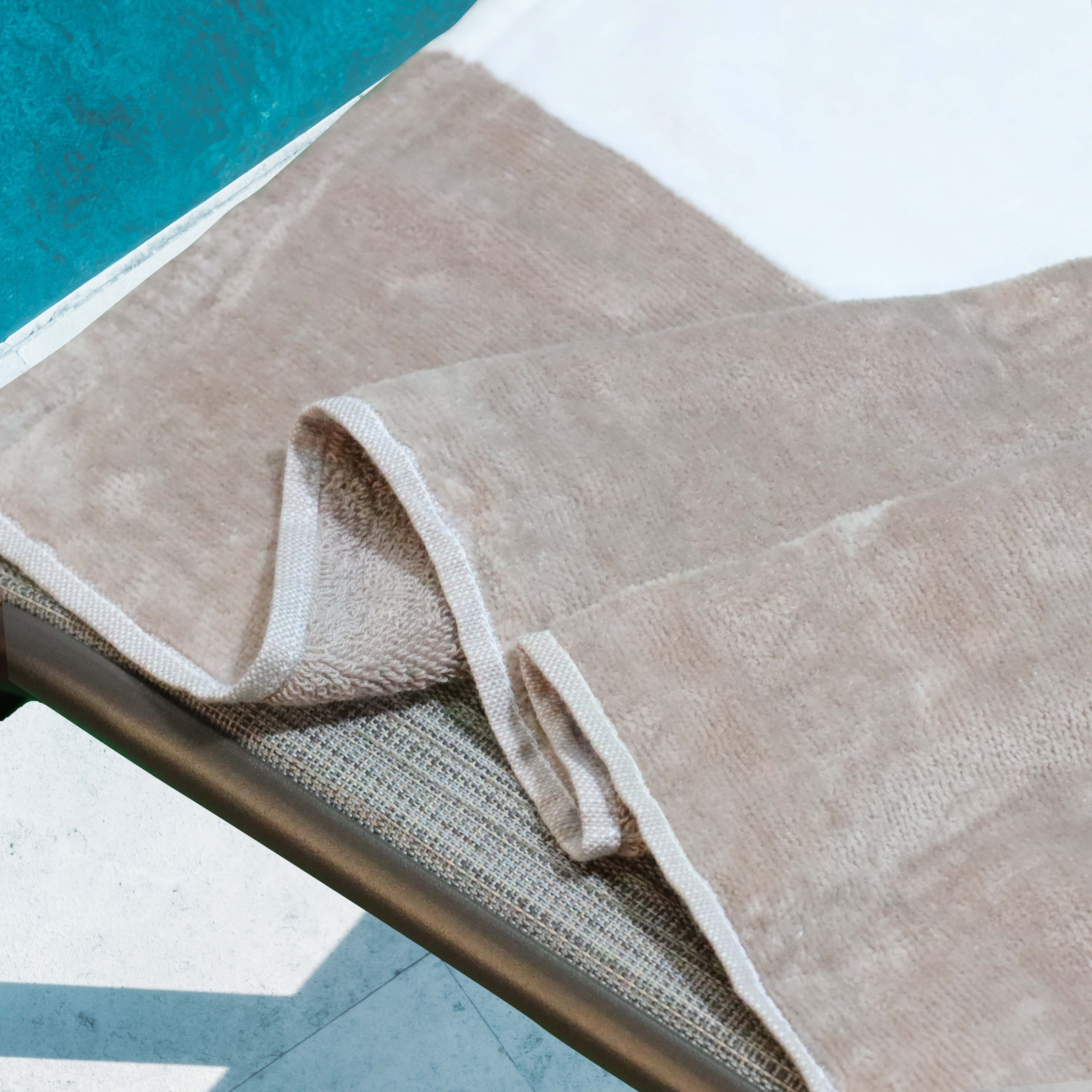 Cabana Striped Cotton Standard Size Towel / Chaise Lounge Chair Cover - Omnigoodsstore