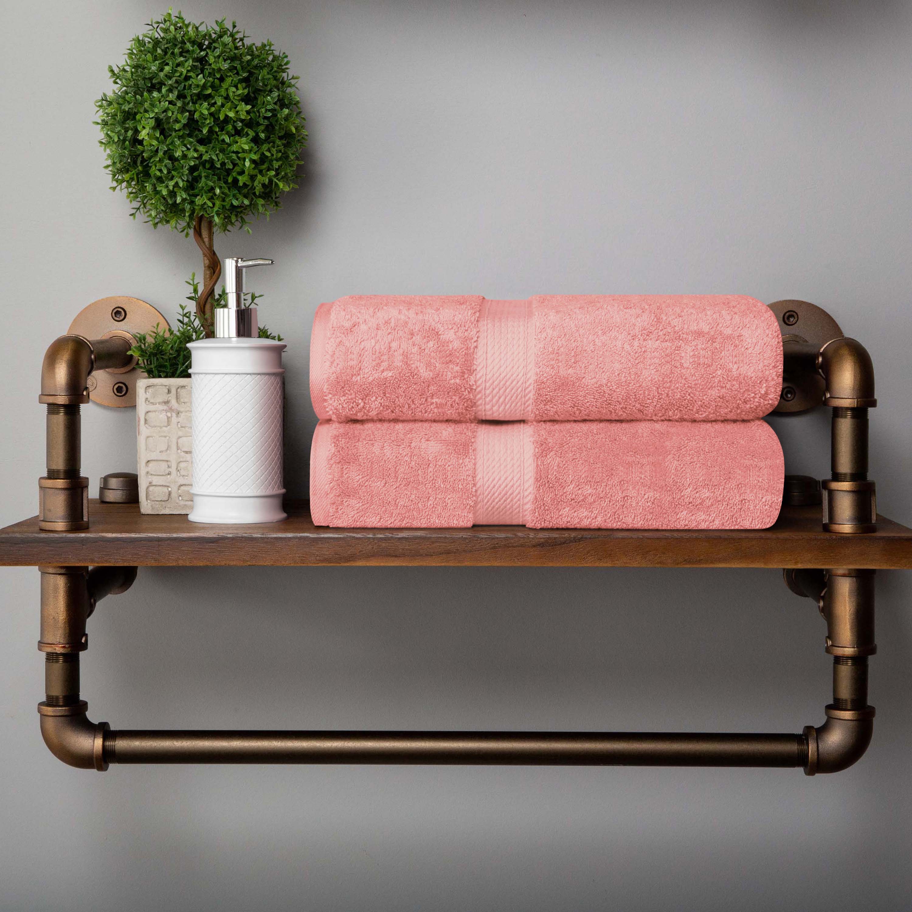 Madison Egyptian Cotton Pile 2 Piece Bath Towel Set - Omnigoodsstore