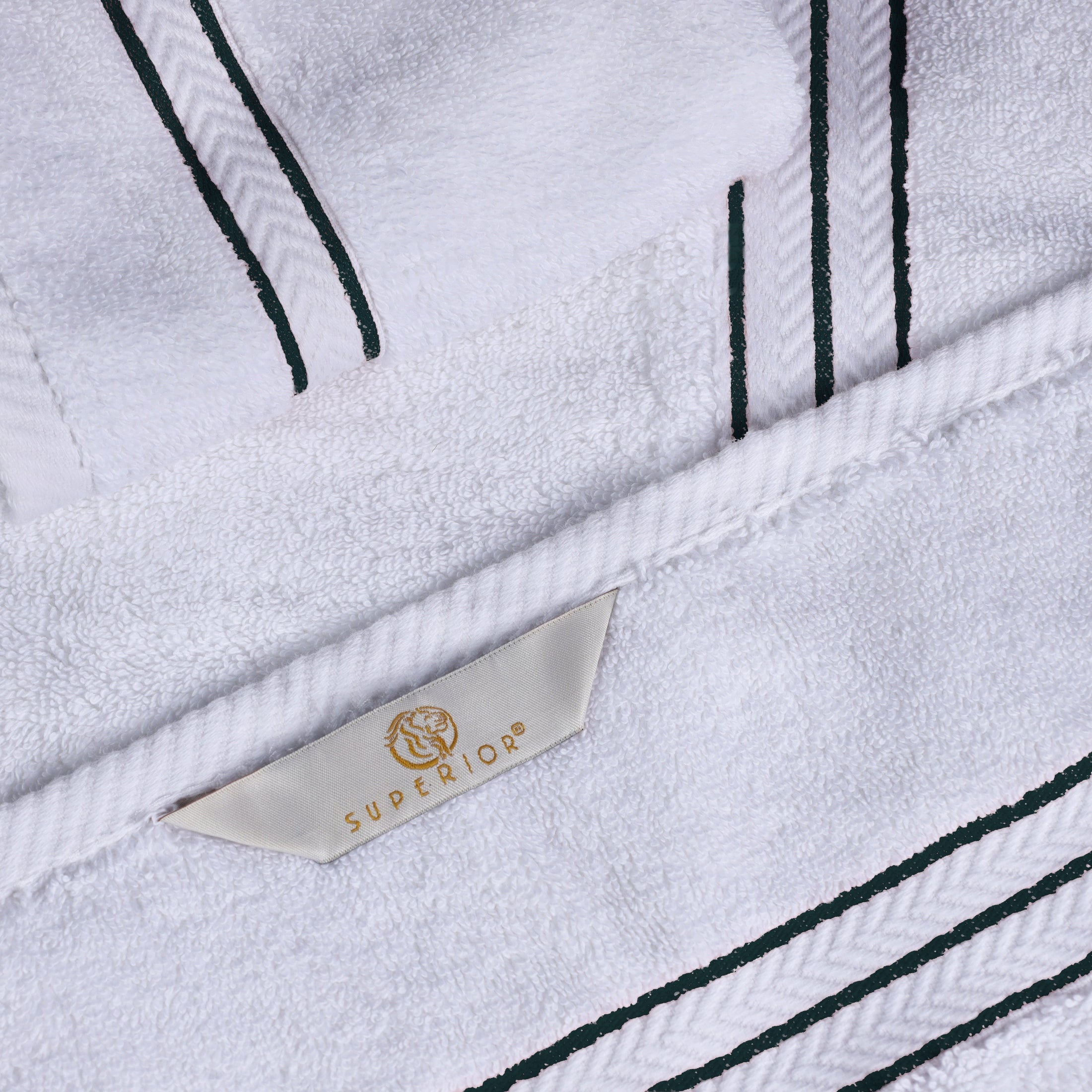 Turkish Cotton Ultra-Plush Solid 6 Piece Highly Absorbent Hand Towel Set - Omnigoodsstore