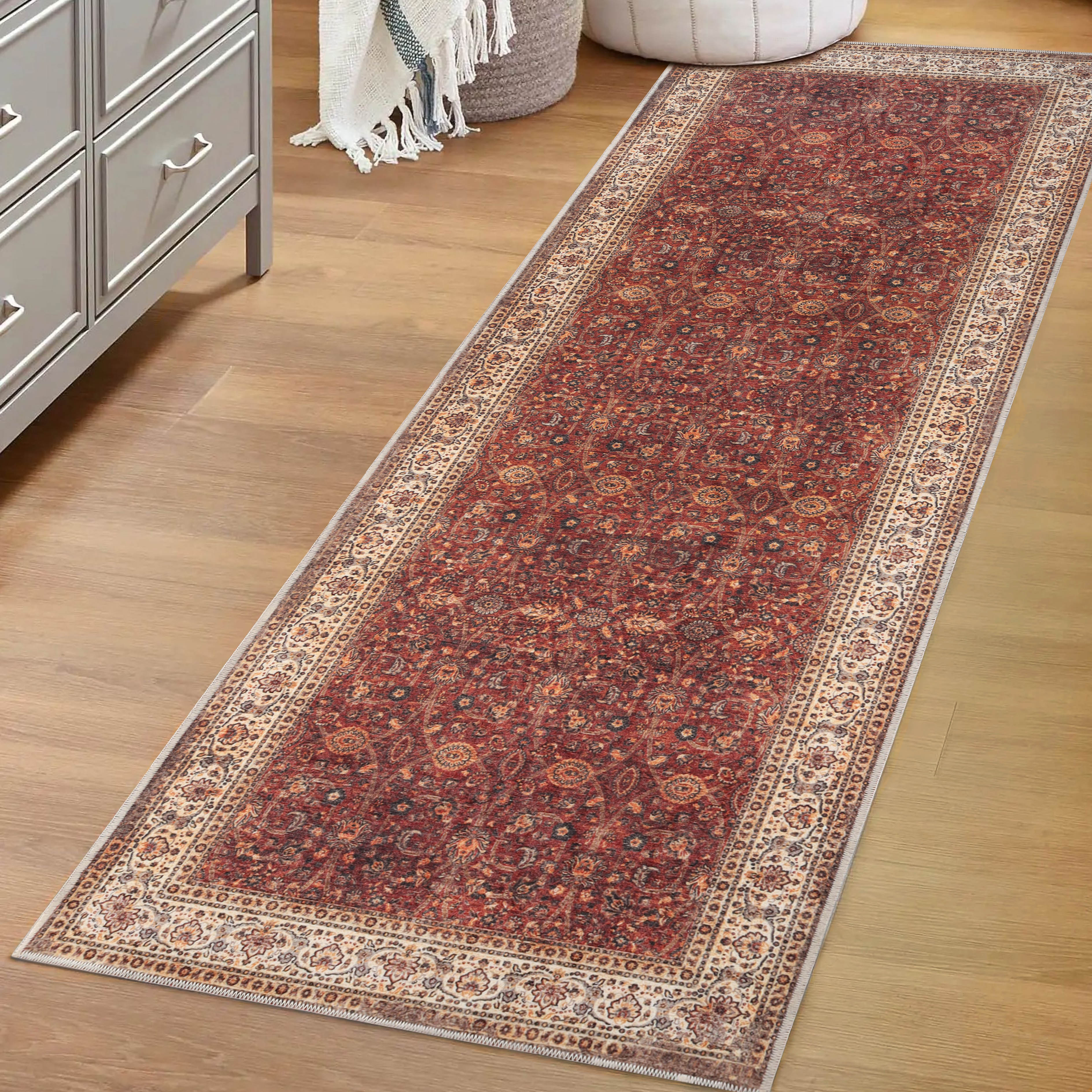 Toucan Vintage Non-Slip Machine Washable Indoor Area Rug or Runner Rug - Omnigoodsstore