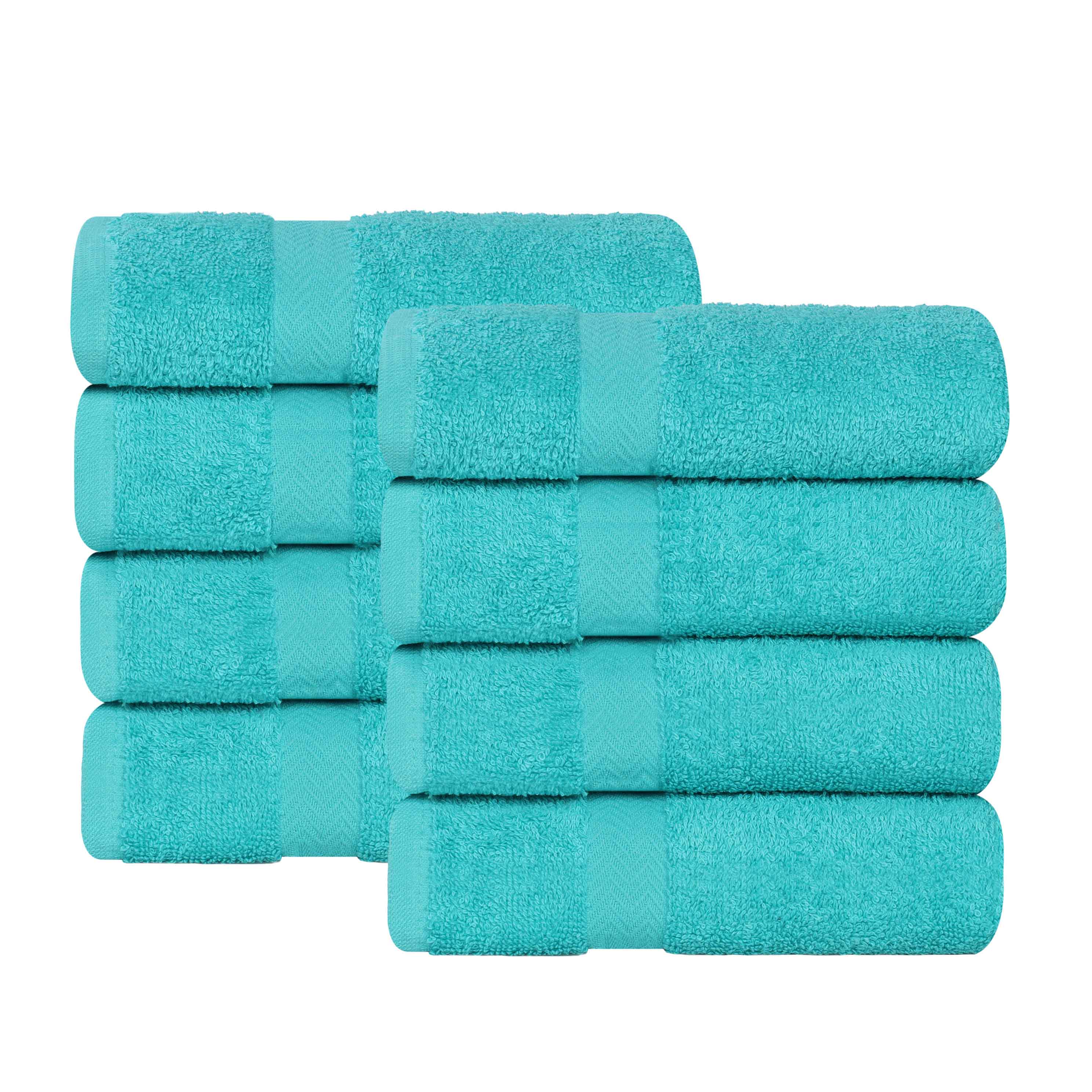 Franklin Cotton Eco Friendly 8 Piece Hand Towel Set - Omnigoodsstore