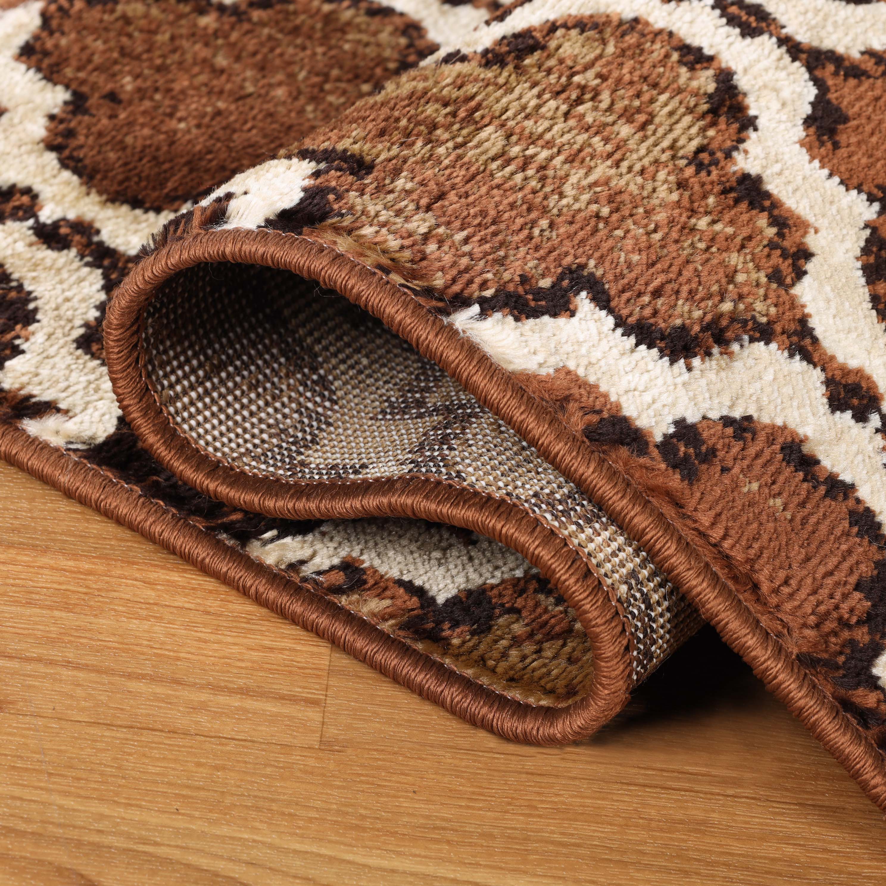 Viking Geometric Trellis Indoor Area Rugs or Runner Rug - Omnigoodsstore