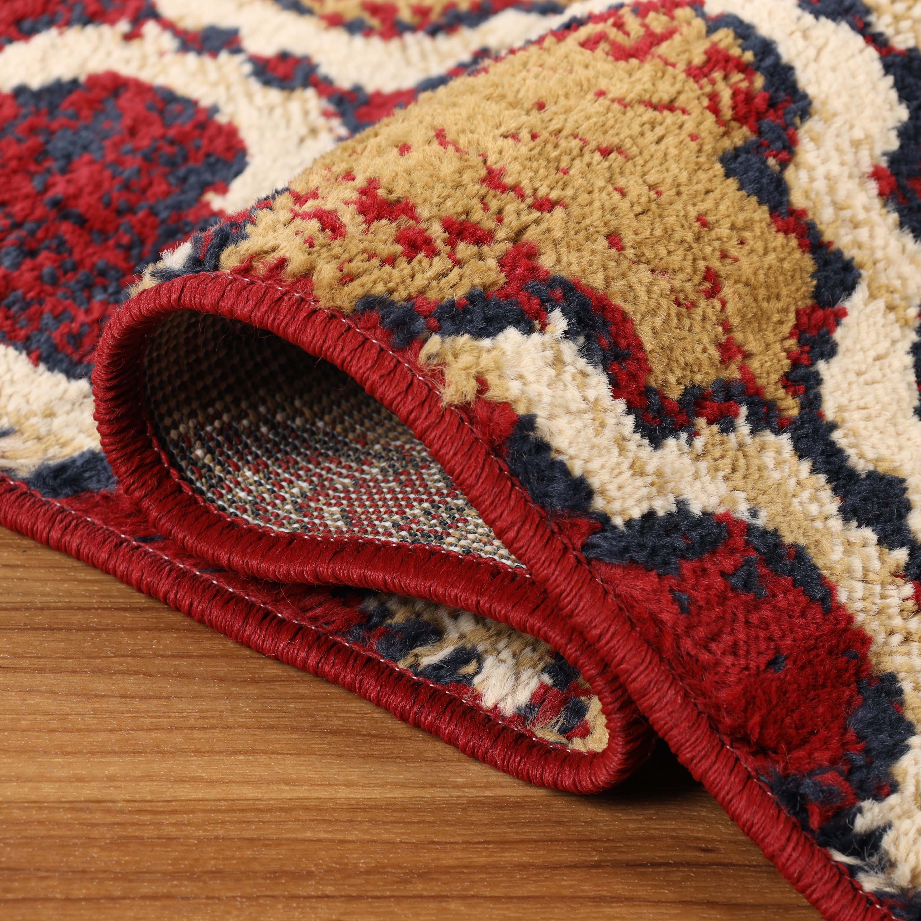 Viking Geometric Trellis Indoor Area Rugs or Runner Rug - Omnigoodsstore