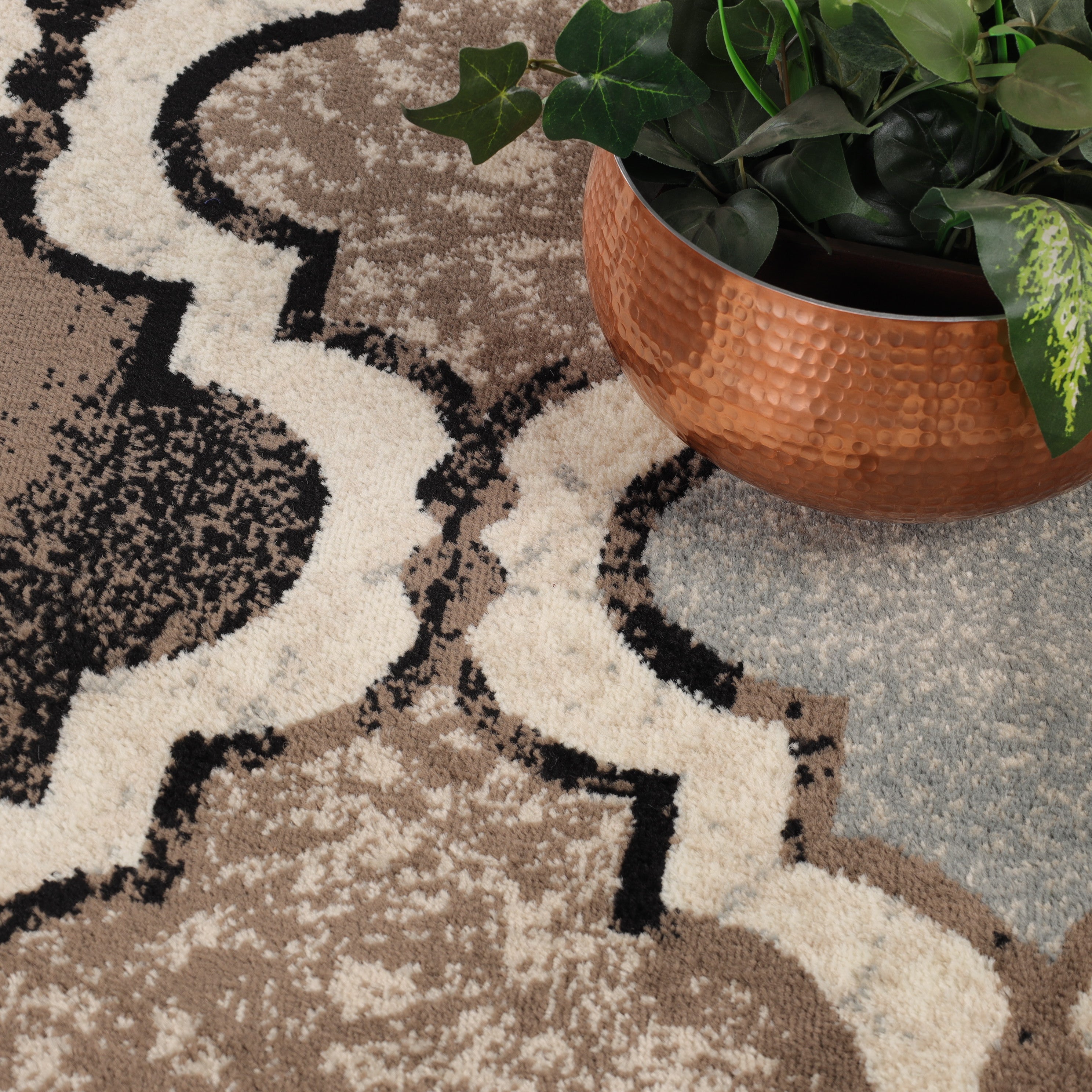 Viking Geometric Trellis Indoor Area Rugs or Runner Rug - Omnigoodsstore