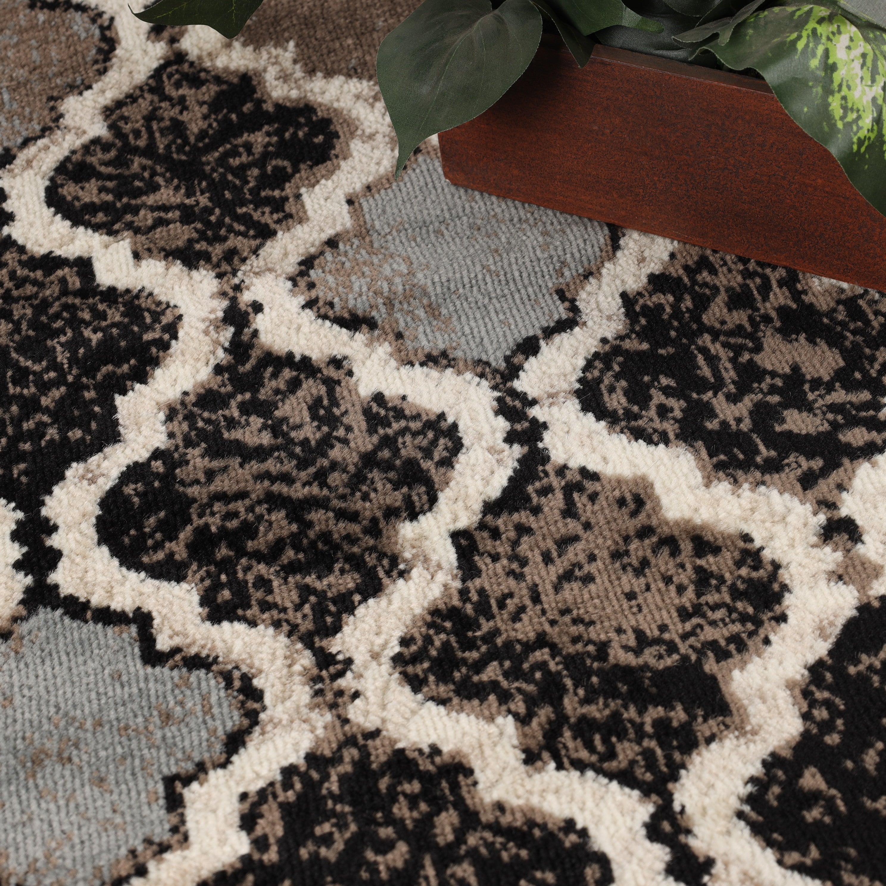 Viking Geometric Trellis Indoor Area Rugs or Runner Rug - Omnigoodsstore