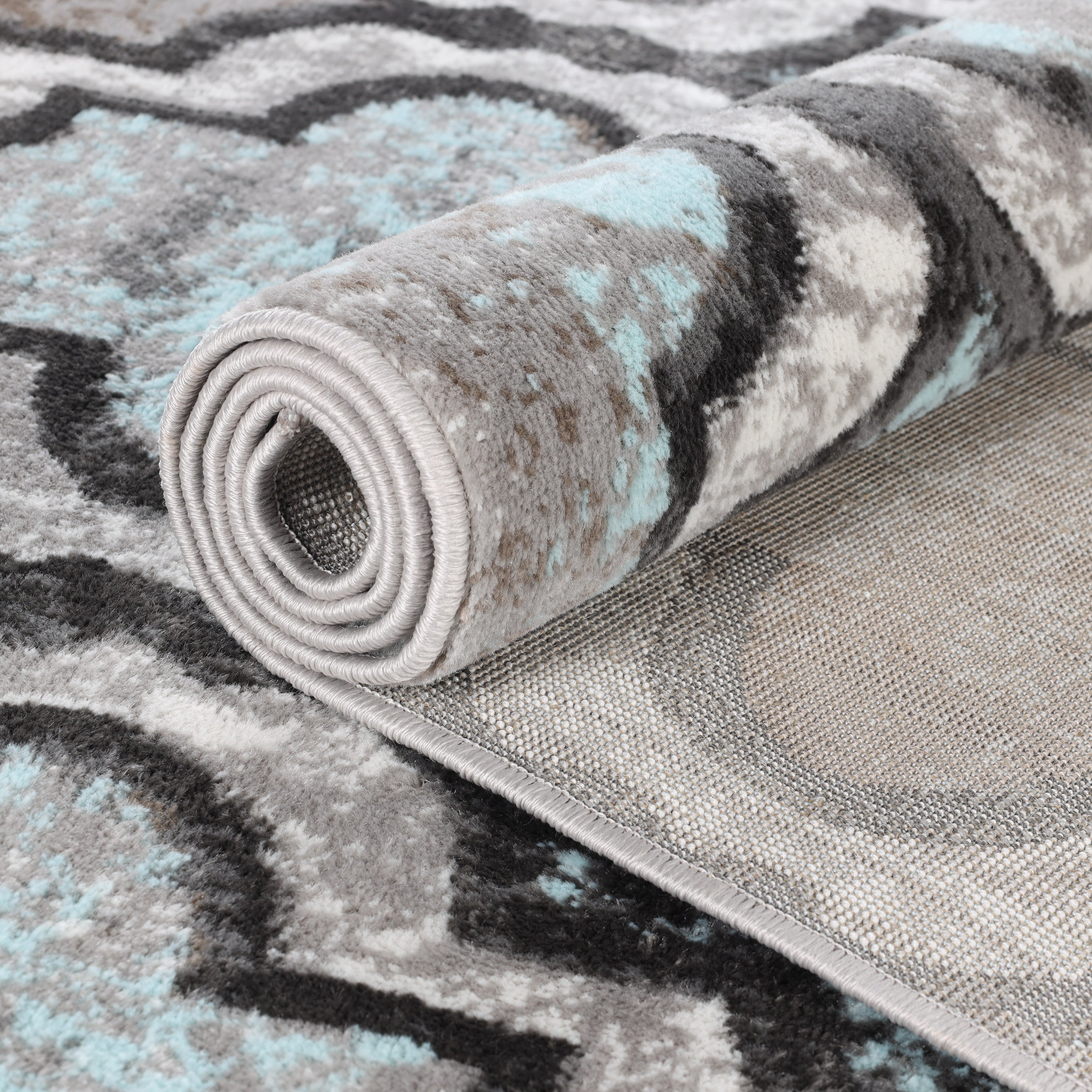 Viking Geometric Trellis Indoor Area Rugs or Runner Rug - Omnigoodsstore