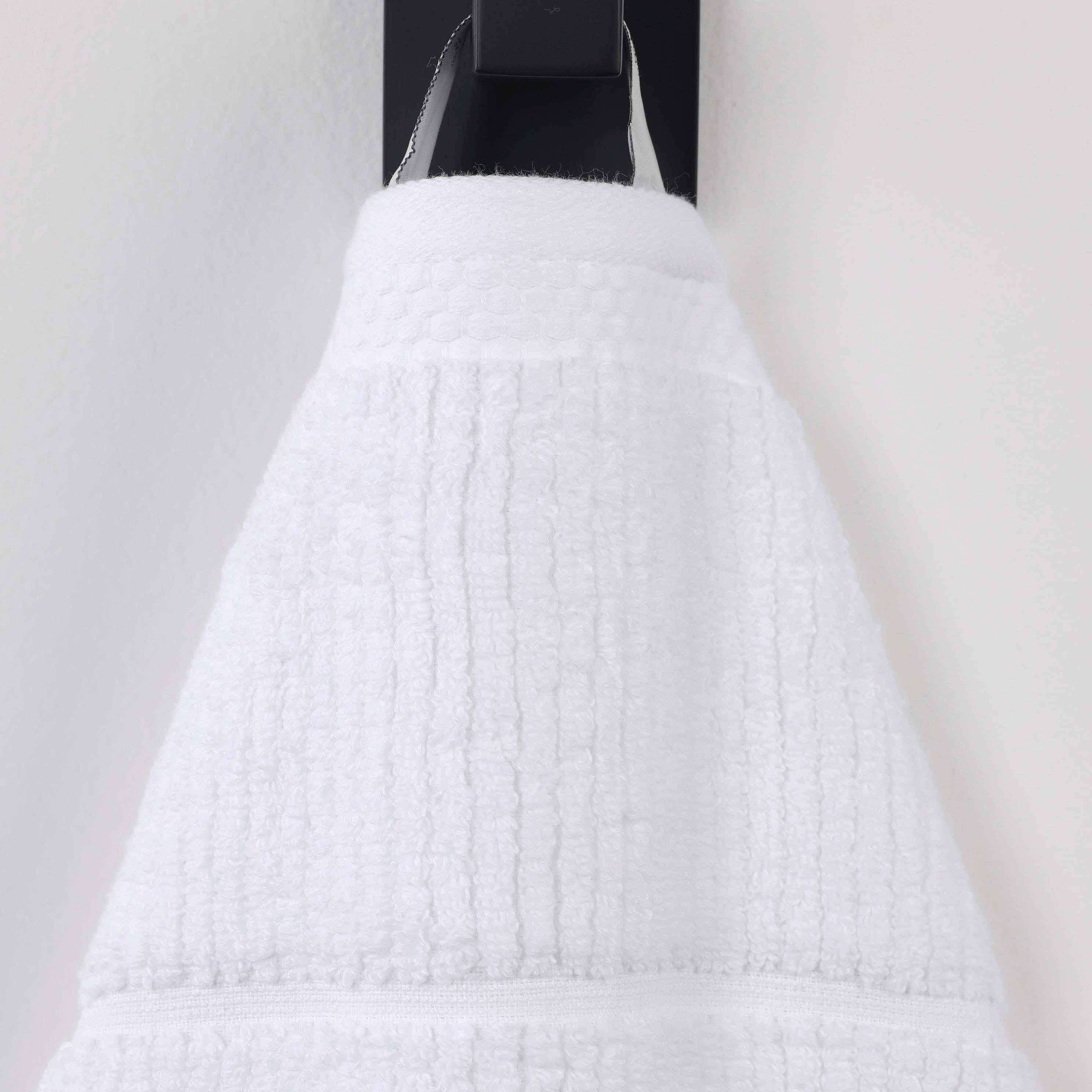 Milo Smart Twist Cotton Solid Ribbed Design 8 Piece Towel Set - Omnigoodsstore