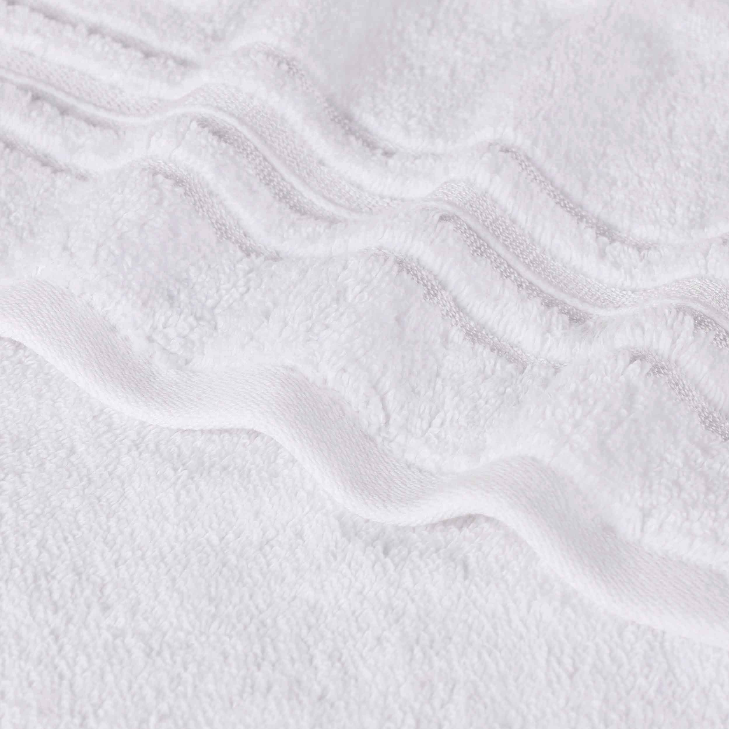 Sadie Zero Twist Cotton Solid and Jacquard Floral Face Towel Set of 12 - Omnigoodsstore