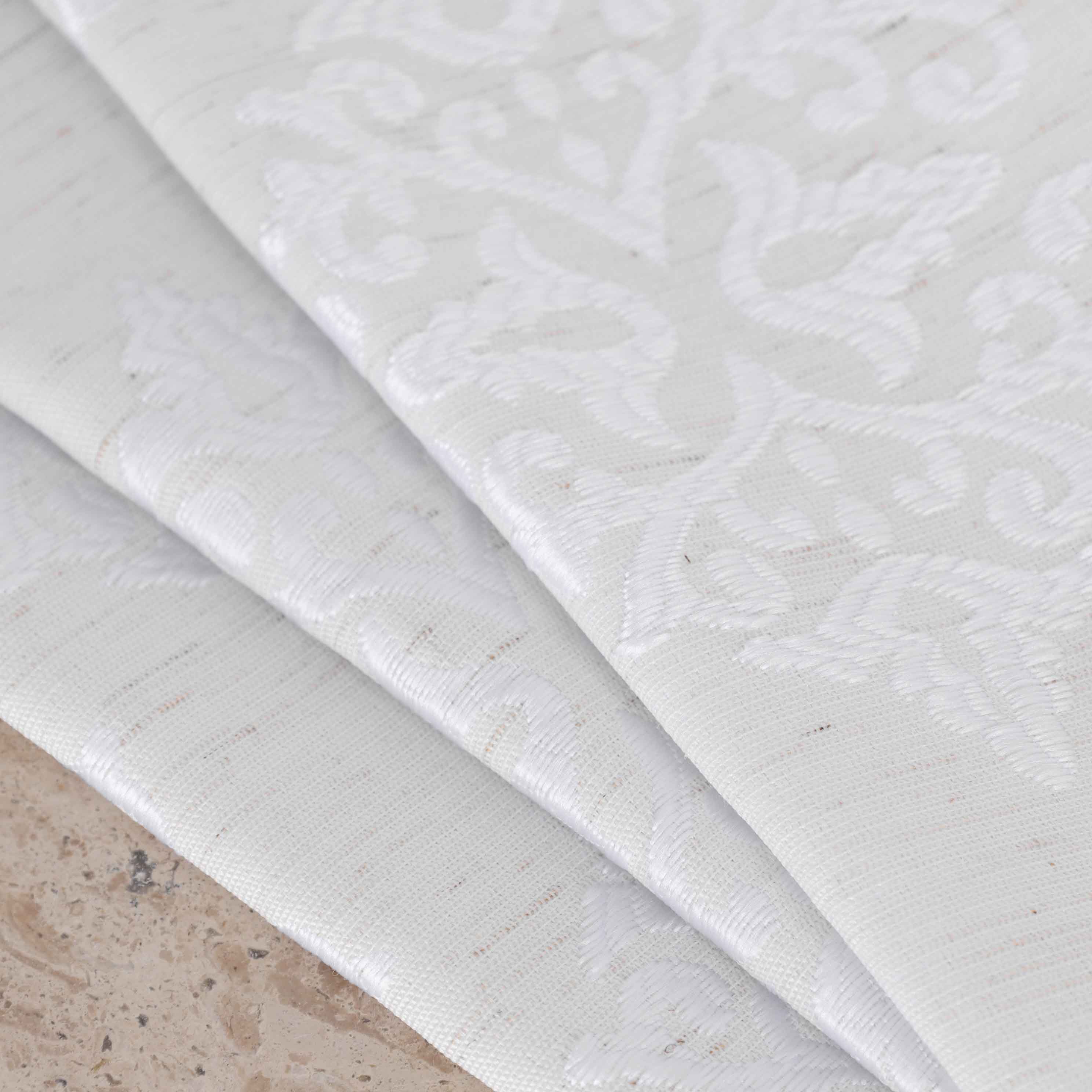 Venetian Damask Jacquard Curtain Panels, Set of 2 - Omnigoodsstore