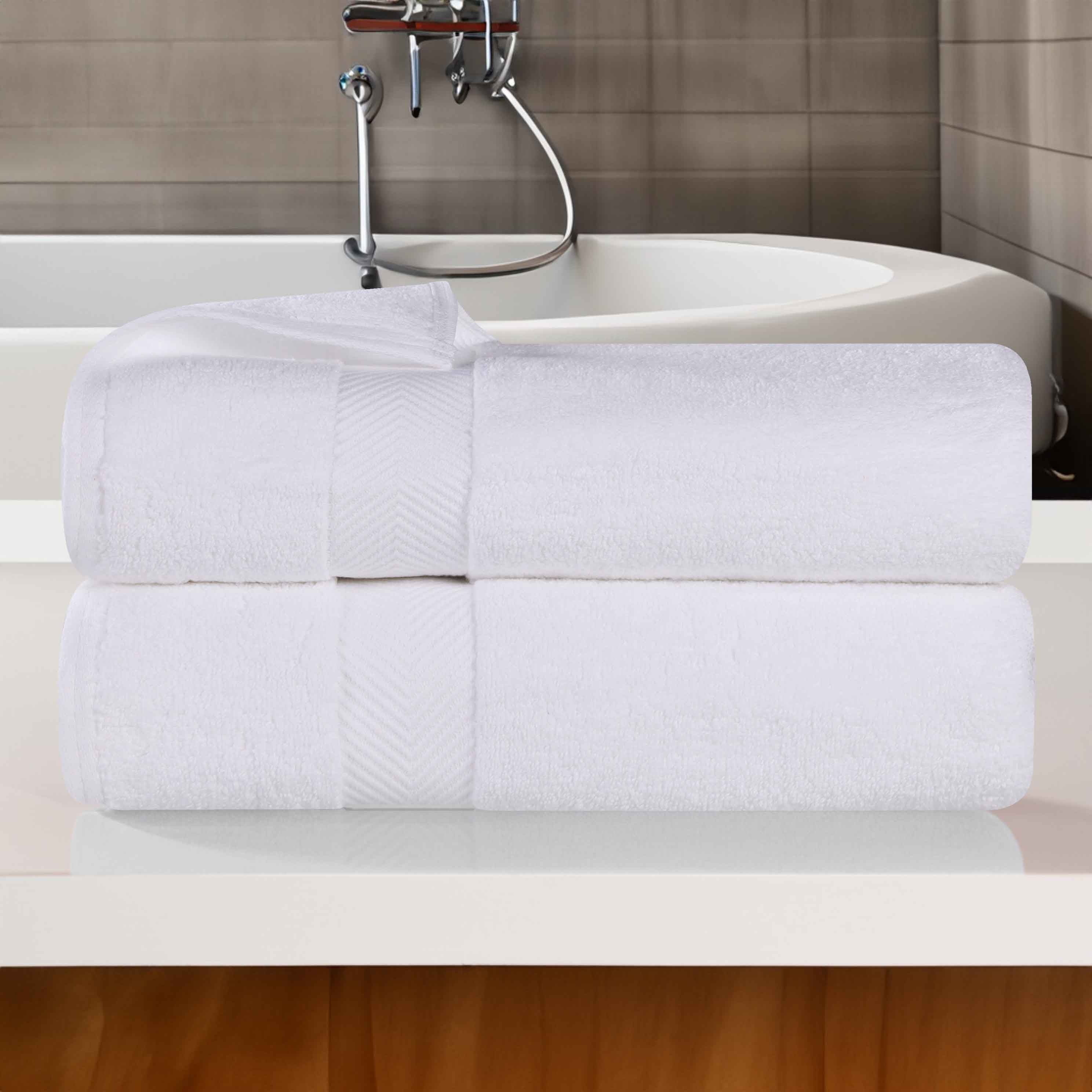 Zero Twist Cotton 2 Piece Bath Towel Set - Omnigoodsstore
