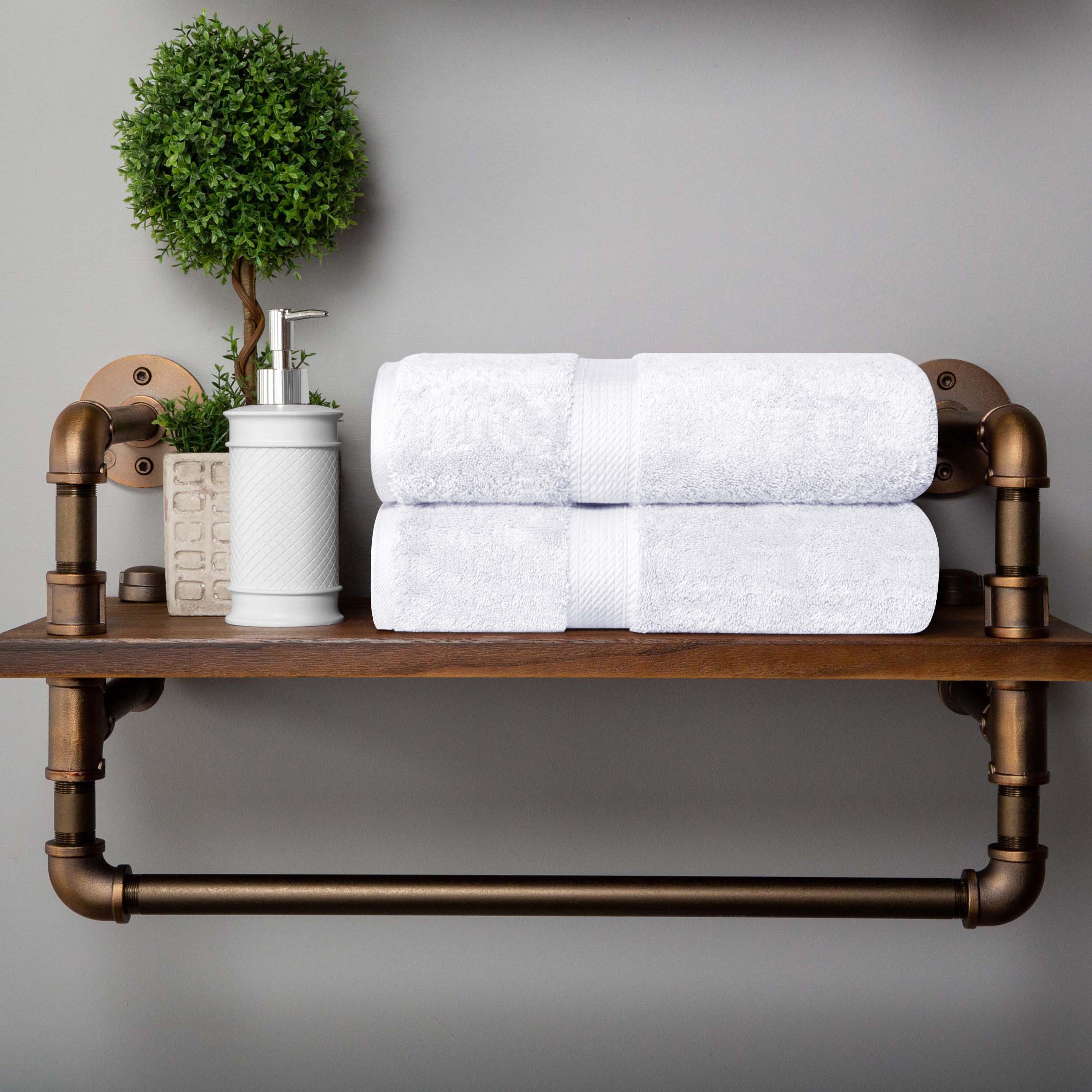 Madison Egyptian Cotton Pile 2 Piece Bath Towel Set - Omnigoodsstore