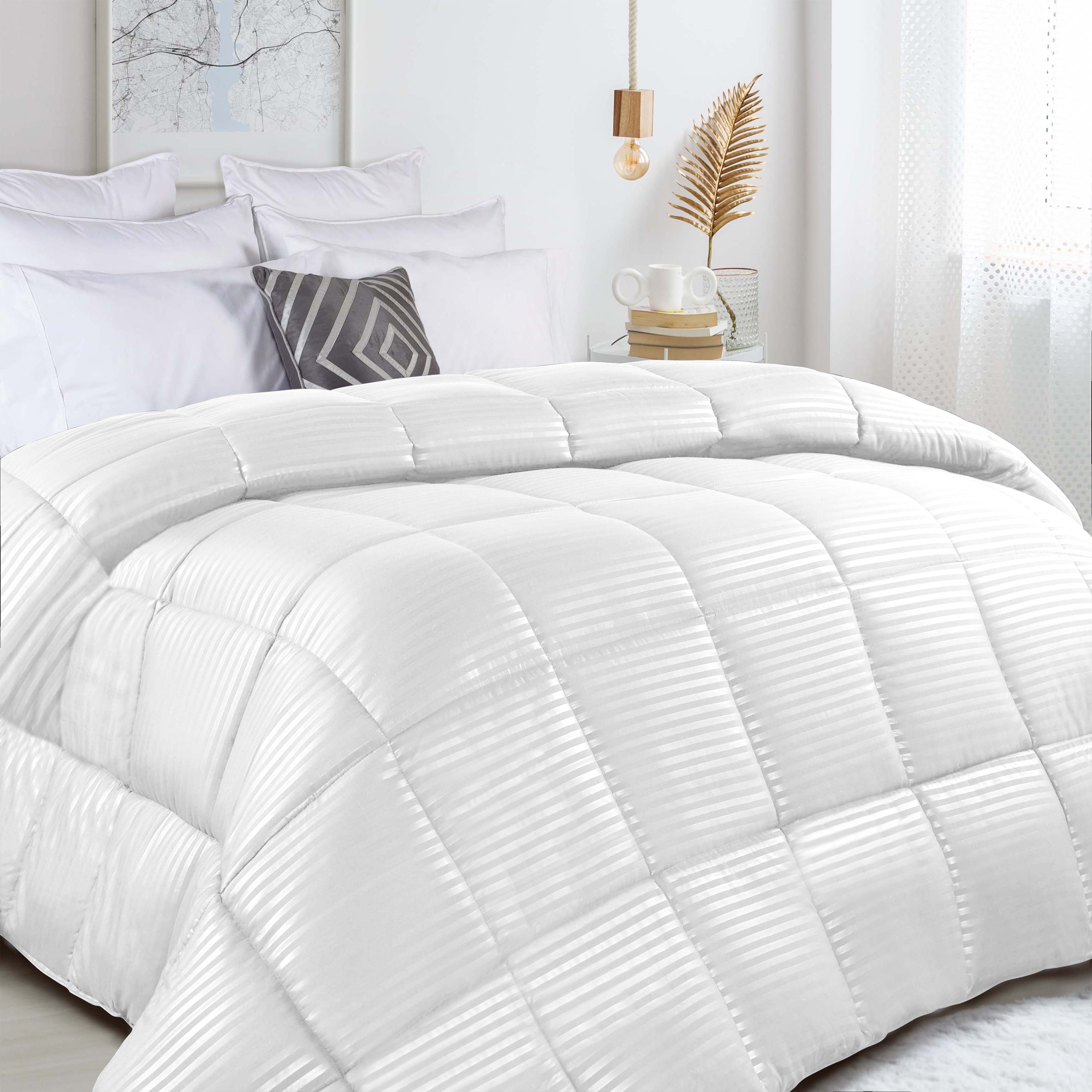 Reversible Striped Down Alternative Comforter - Omnigoodsstore