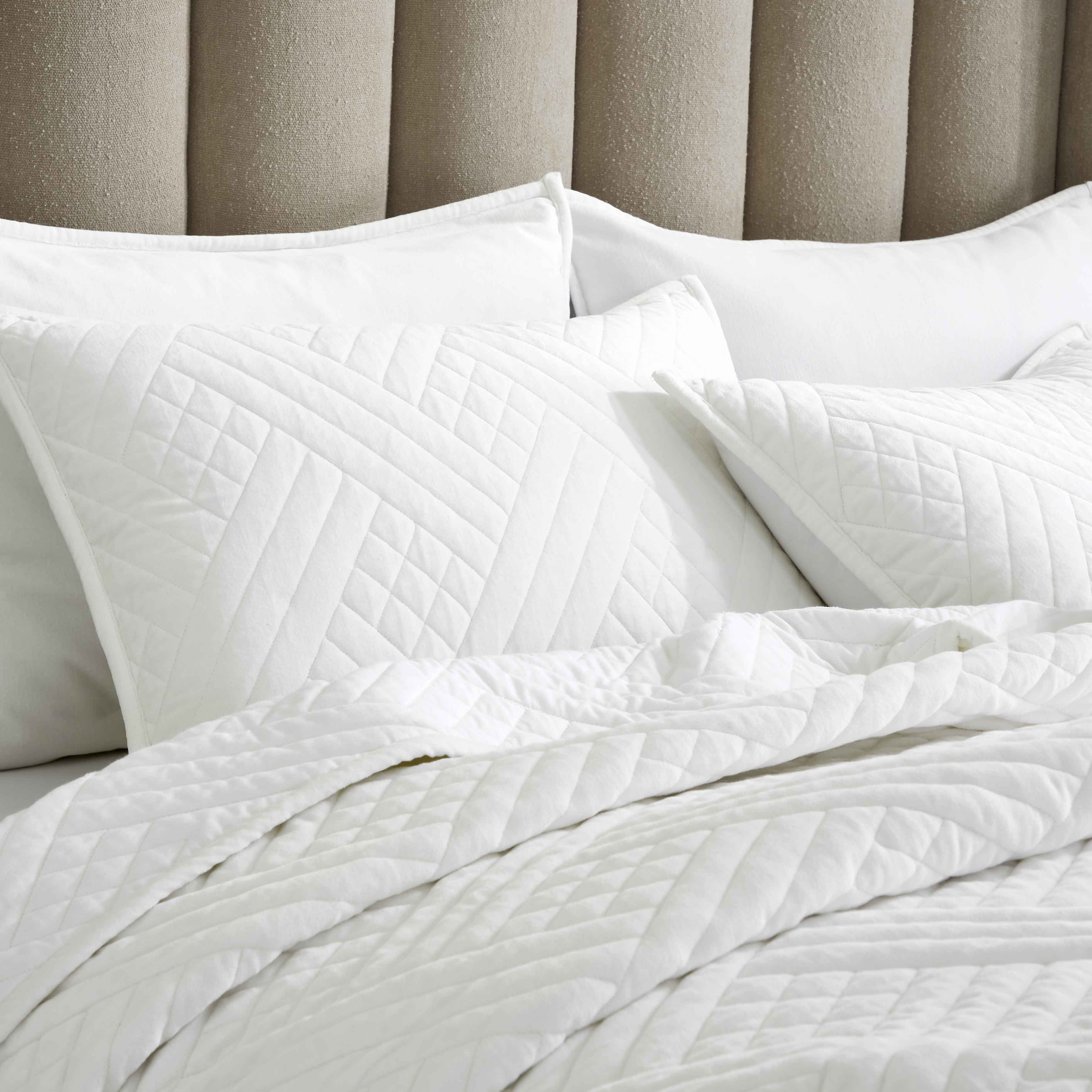 Karina Cotton Velvet Lightweight Quilt and Sham Set - Omnigoodsstore