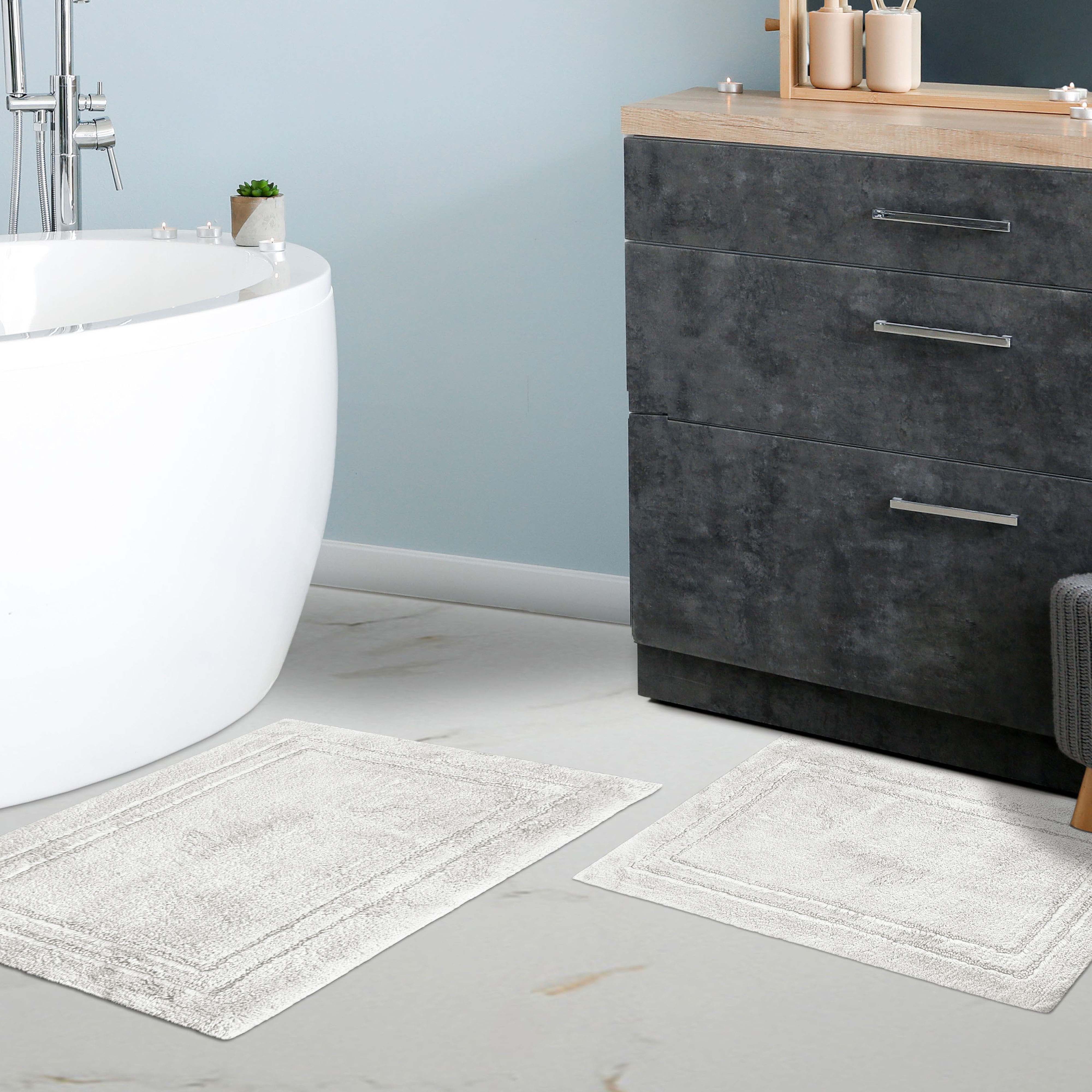 Cotton Non Slip 2 Piece Bath Rug Set - Omnigoodsstore