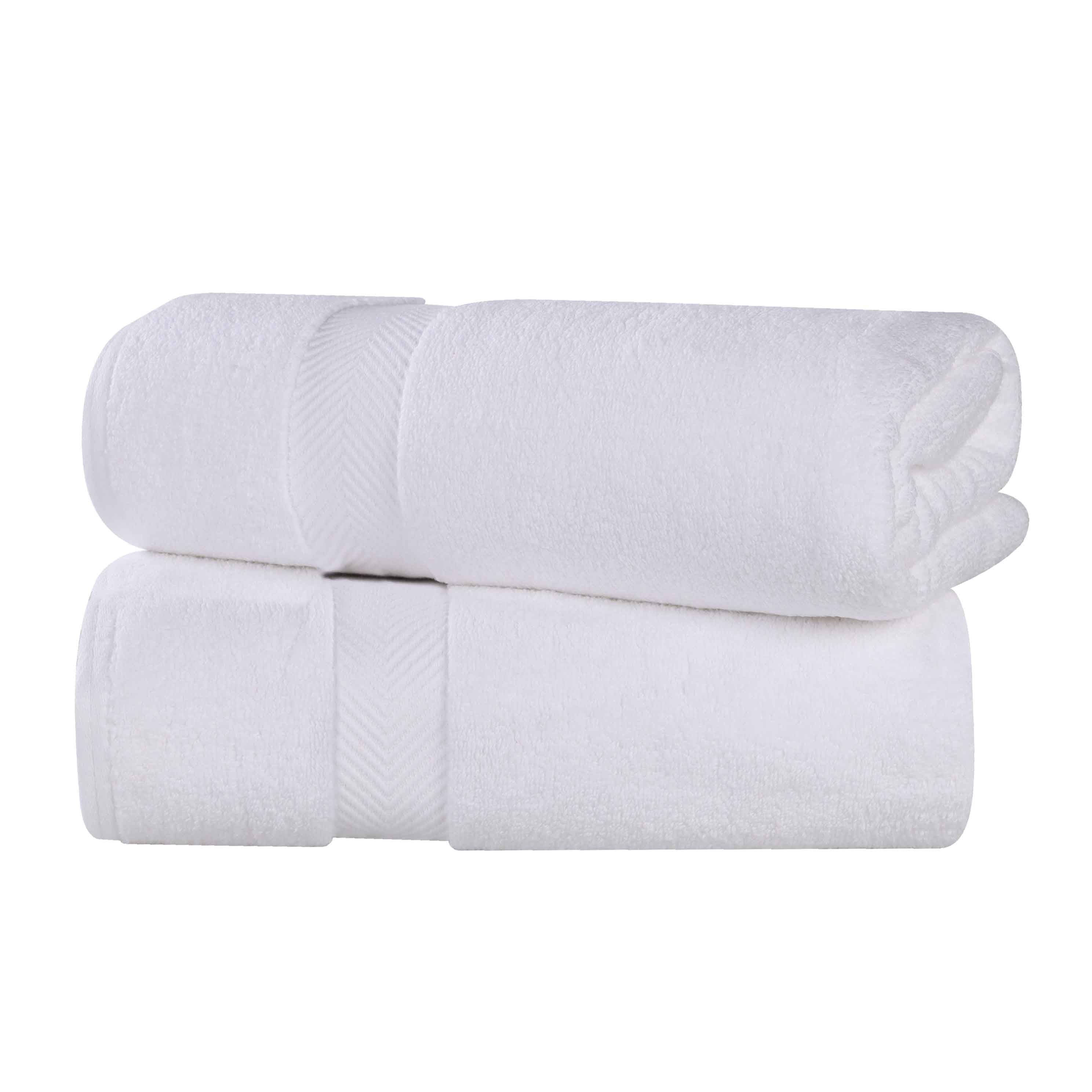 Cotton Zero Twist 2 Piece Bath Sheet Towel Set - Omnigoodsstore