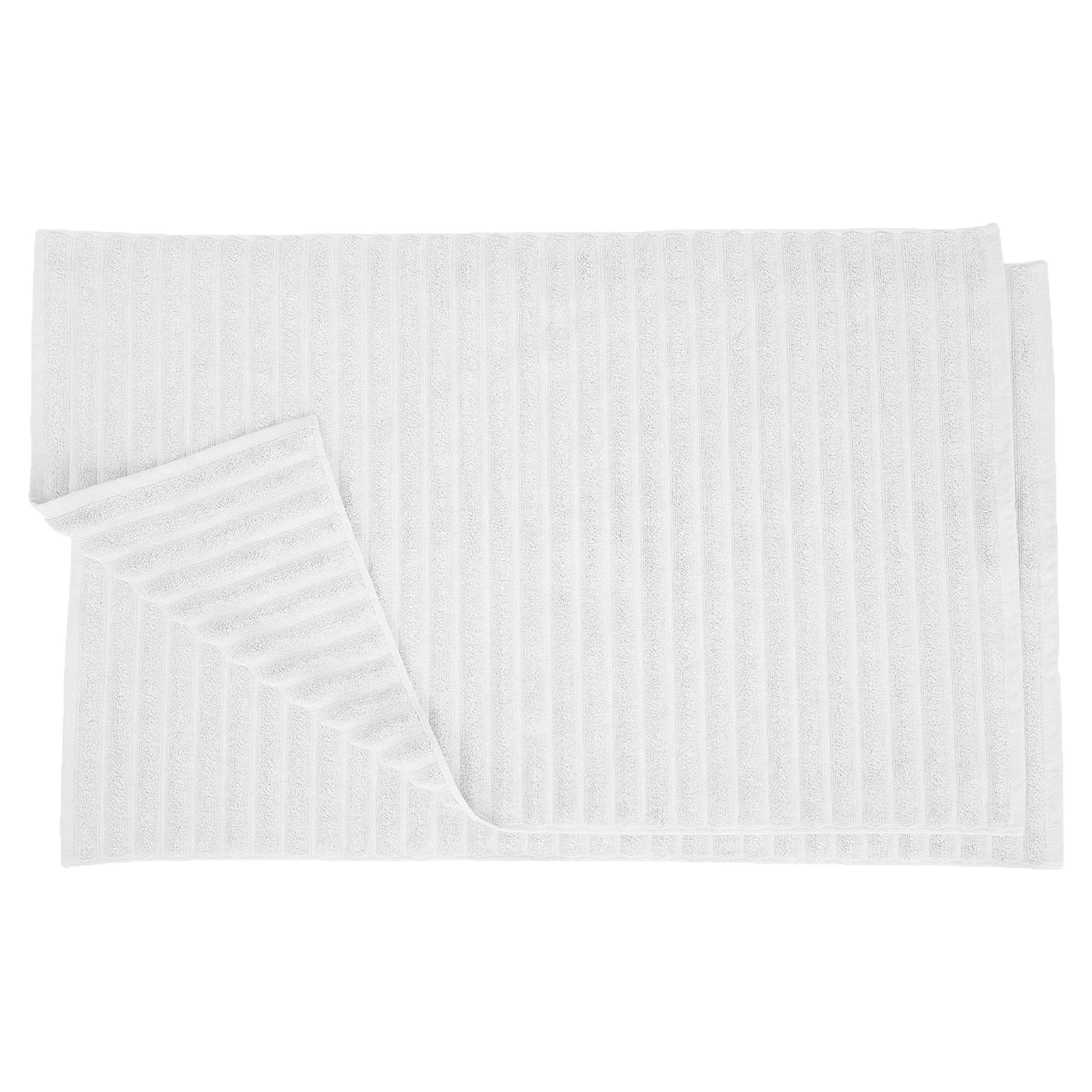 Cotton Eco Friendly 2 Piece Absorbent Bath Mat Set - Omnigoodsstore