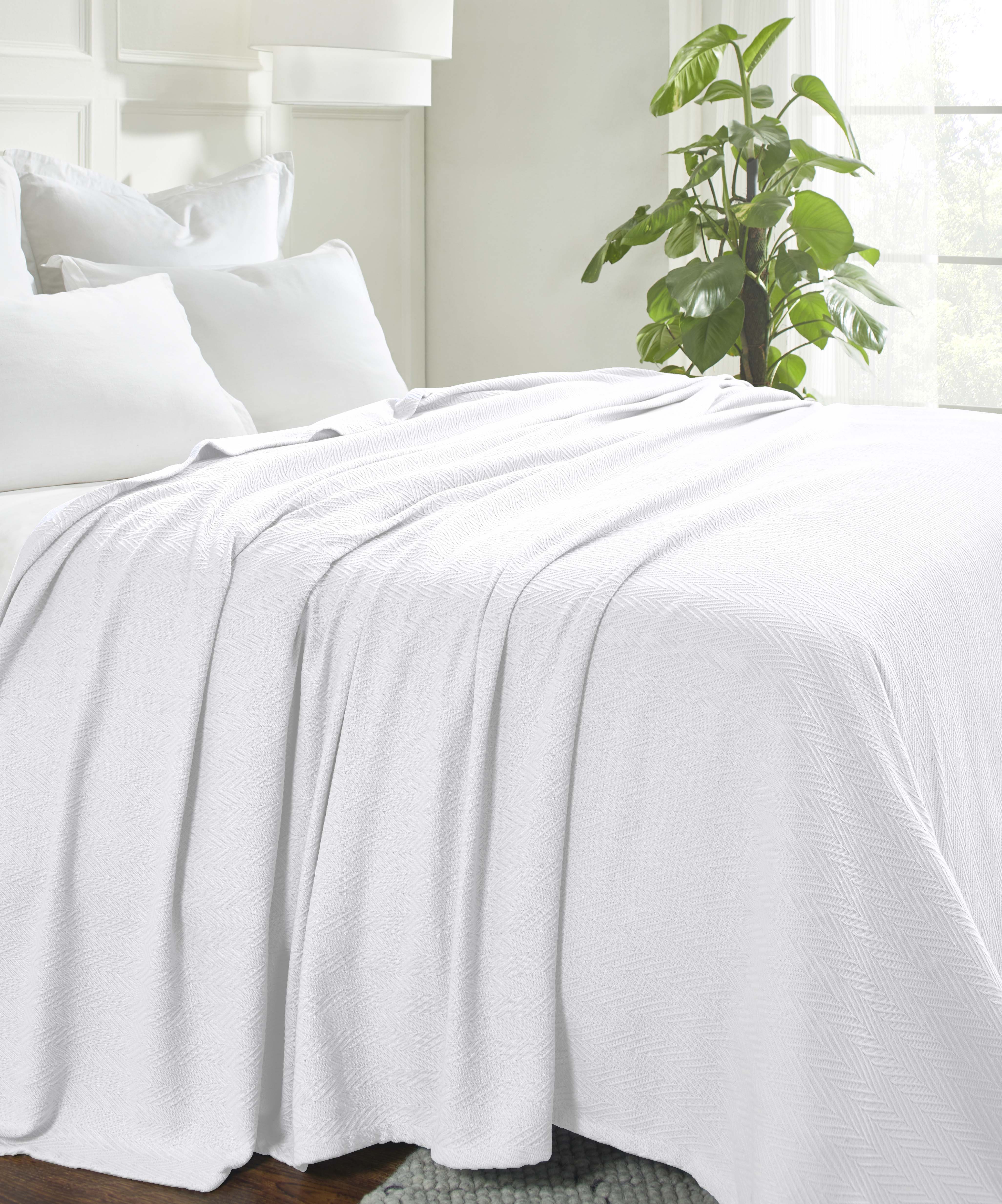 All-Season Chevron Cotton Bed Blanket & Sofa Throw - Omnigoodsstore