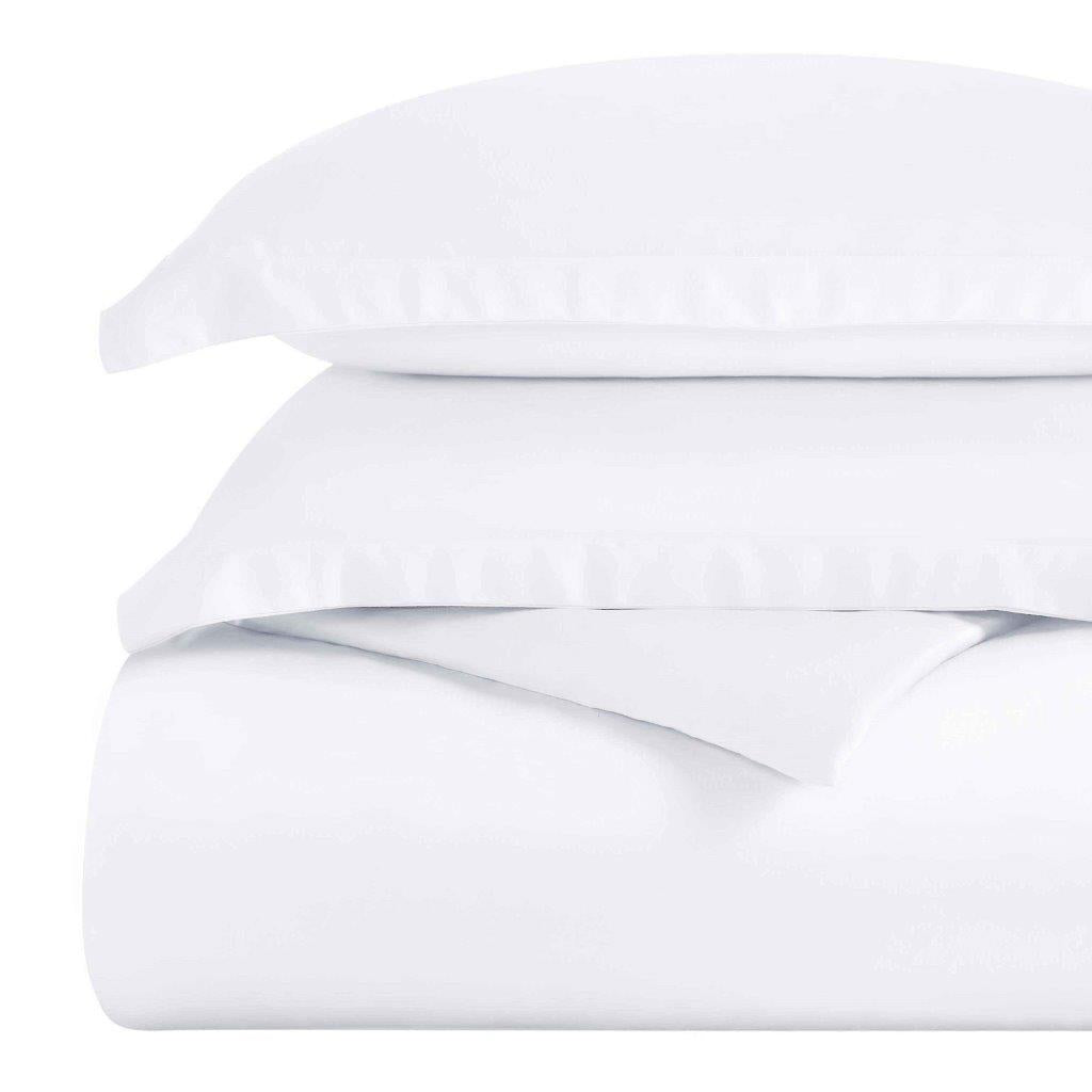 Egyptian Cotton 300 Thread Count Solid Duvet Cover Set - Omnigoodsstore