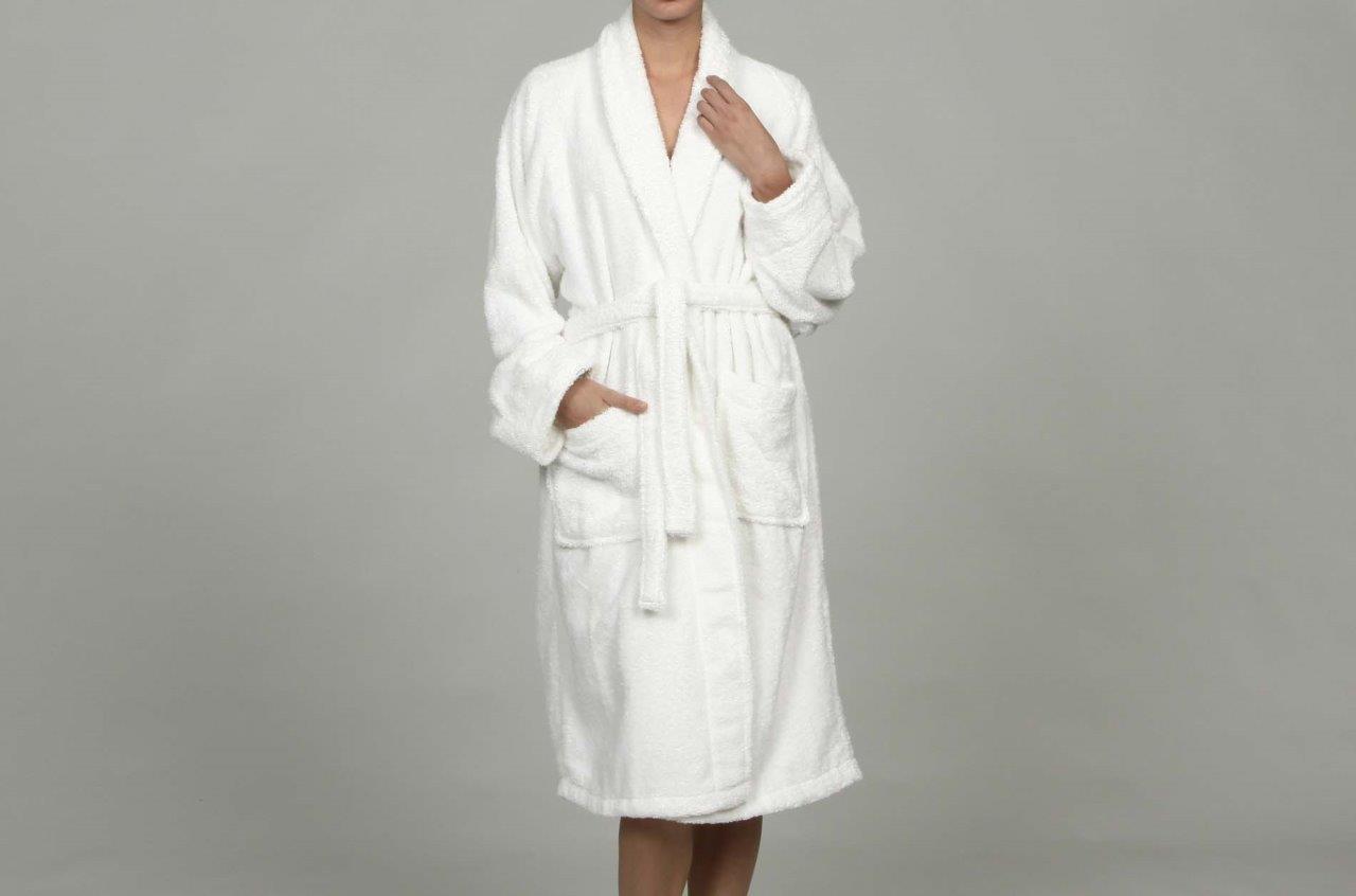 Cotton Ultra Soft Terry Adult Unisex Lightweight Luxury Bathrobe - Omnigoodsstore