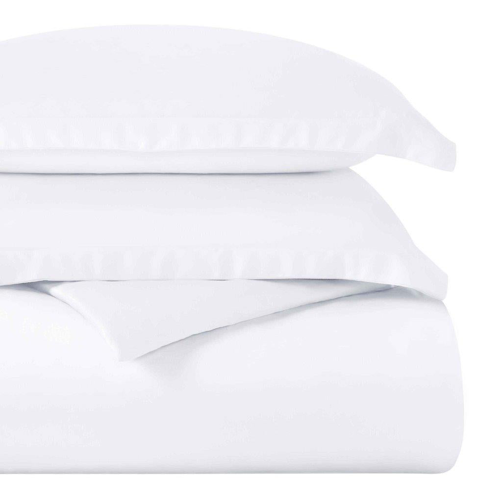 Egyptian Cotton 400 Thread Count Solid Duvet Cover Set - Omnigoodsstore