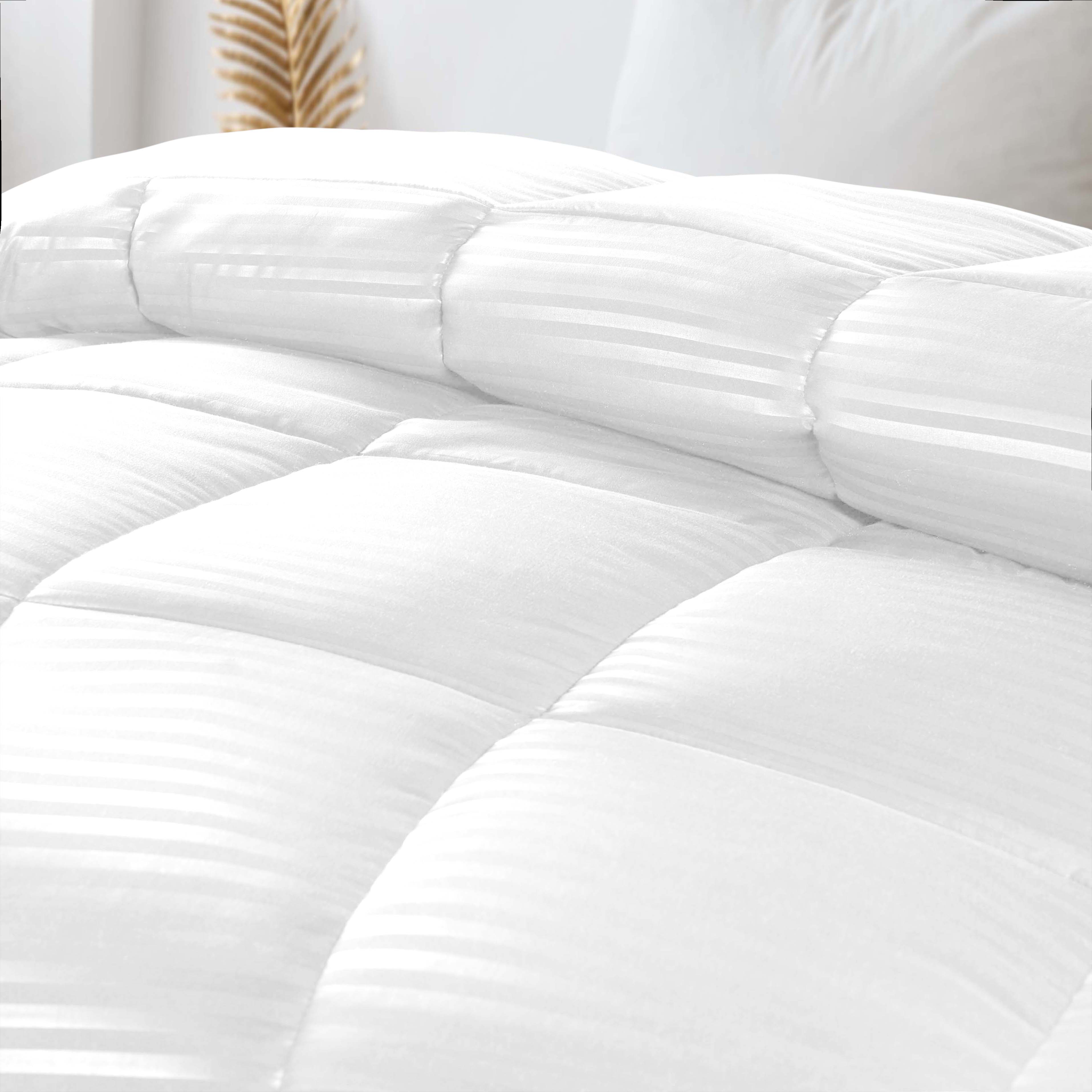 Reversible Striped Down Alternative Comforter - Omnigoodsstore