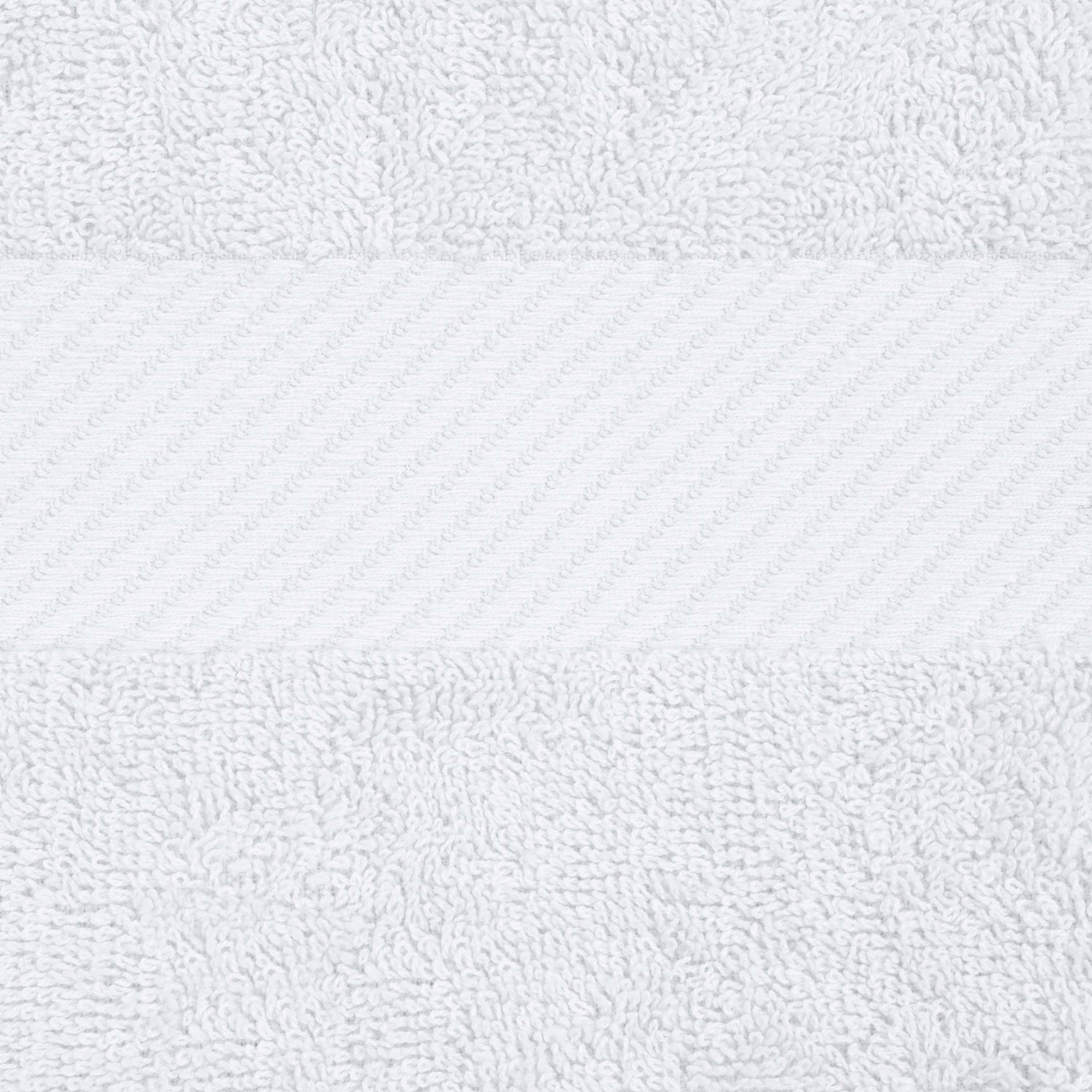 Kendell Egyptian Cotton 6 Piece Hand Towel Set with Dobby Border - Omnigoodsstore