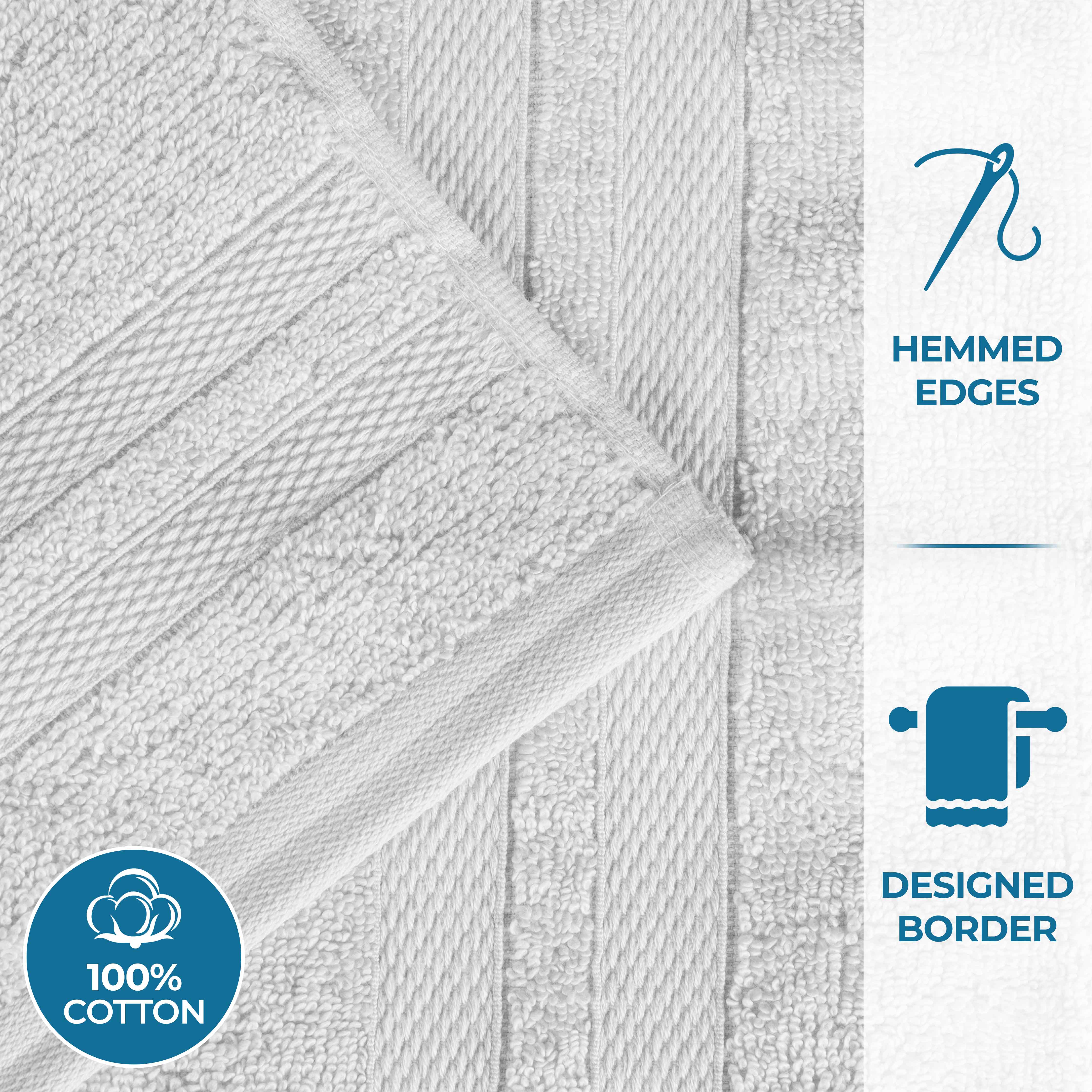 Cotton Ultra Soft 6 Piece Solid Towel Set - Omnigoodsstore