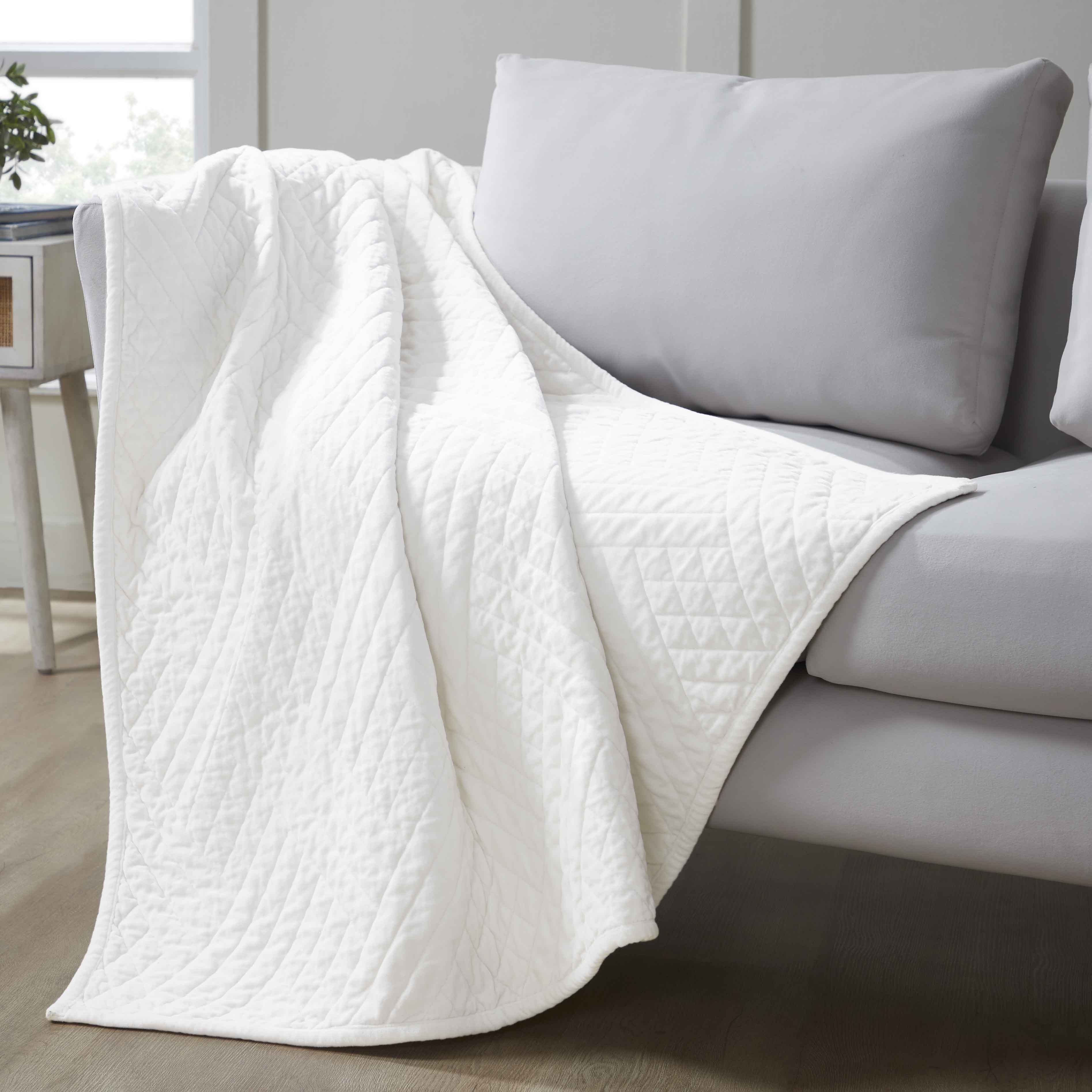 Karina Cotton Velvet Lightweight Quilt and Sham Set - Omnigoodsstore