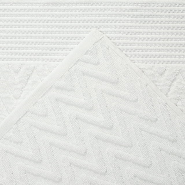 Chevron Cotton 6 Piece Towel Set - Omnigoodsstore