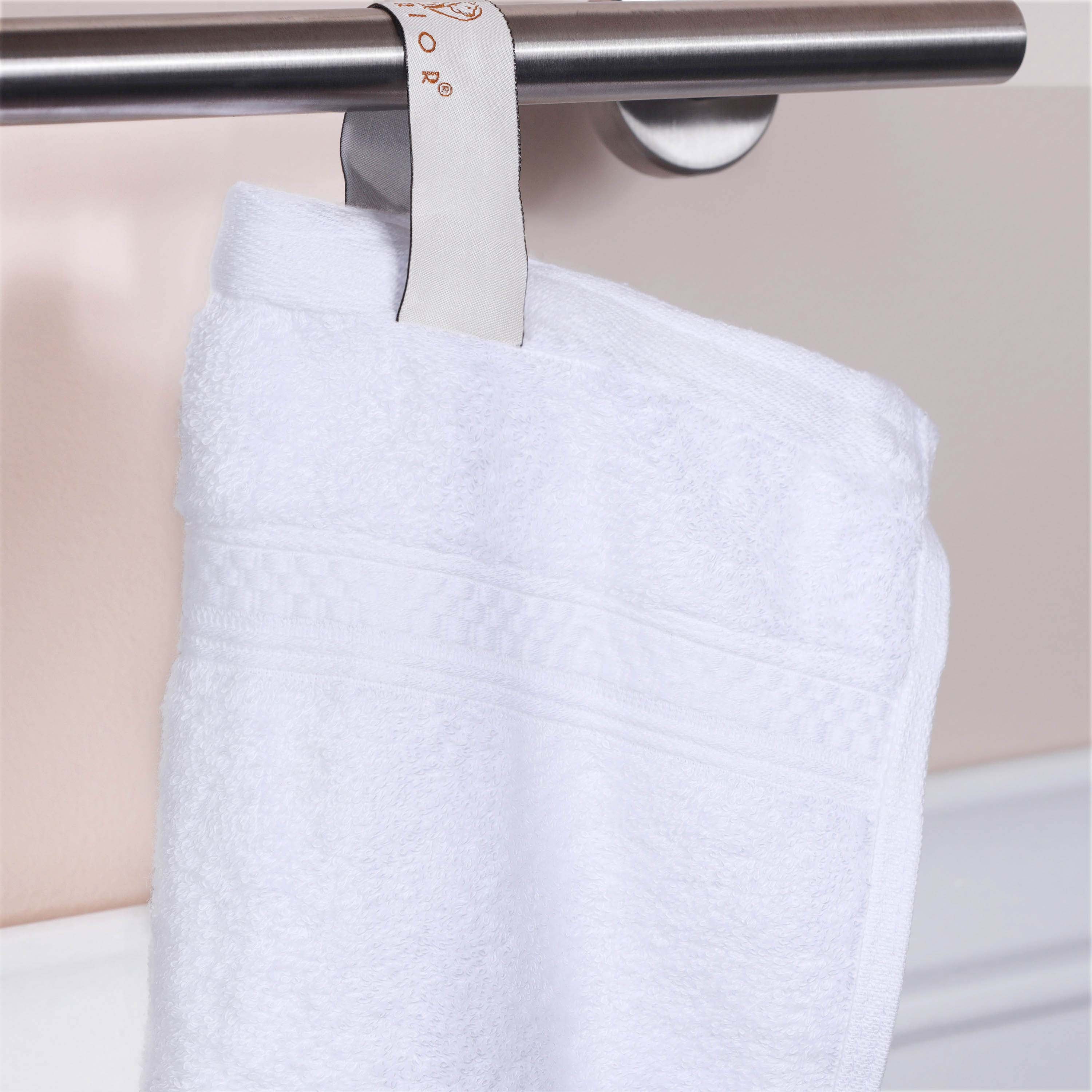 Rayon from Bamboo Blend Solid 6 Piece Hand Towel Set - Omnigoodsstore