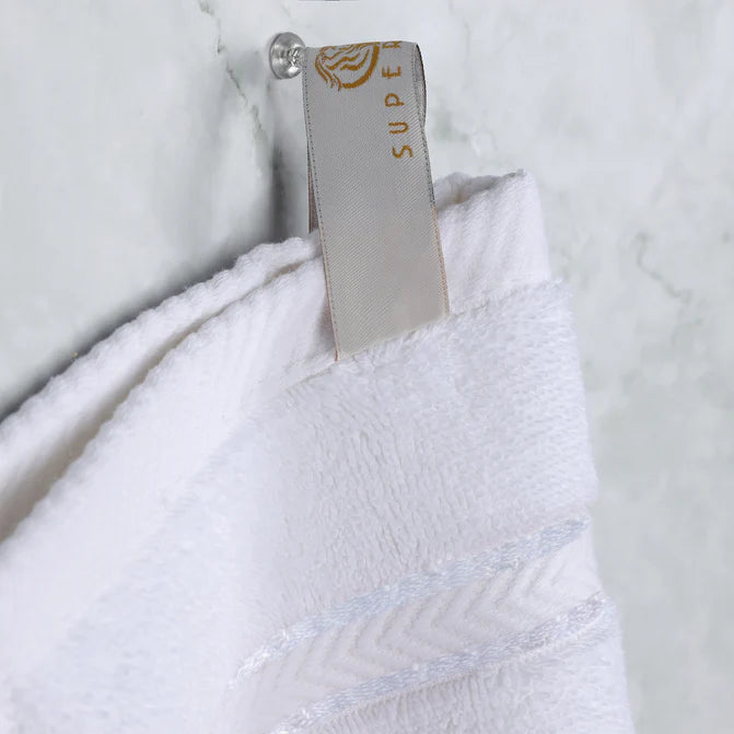 Turkish Cotton Ultra-Plush Absorbent Solid 12-Piece Face Towel Set - Omnigoodsstore